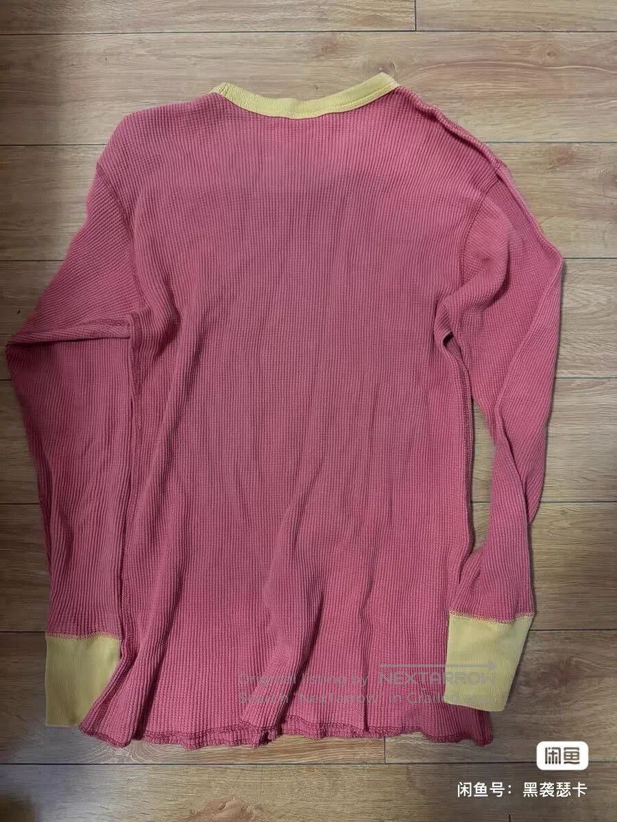 Freewheelers Rare Pink Bootleggers Waffle Top. Size US M / EU 48-50 / 2 - 4 Thumbnail