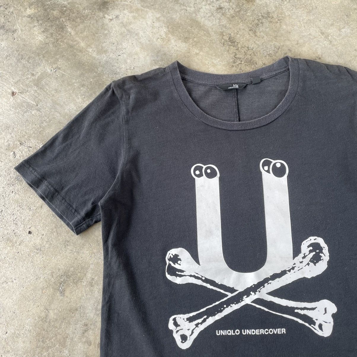 Japanese Brand × Jun Takahashi × Uniqlo 🔥🔥🇯🇵Uniqlo Undercover Jun Takashi Big Logo Bones Skull Tee Size US M / EU 48-50 / 2 - 7 Thumbnail