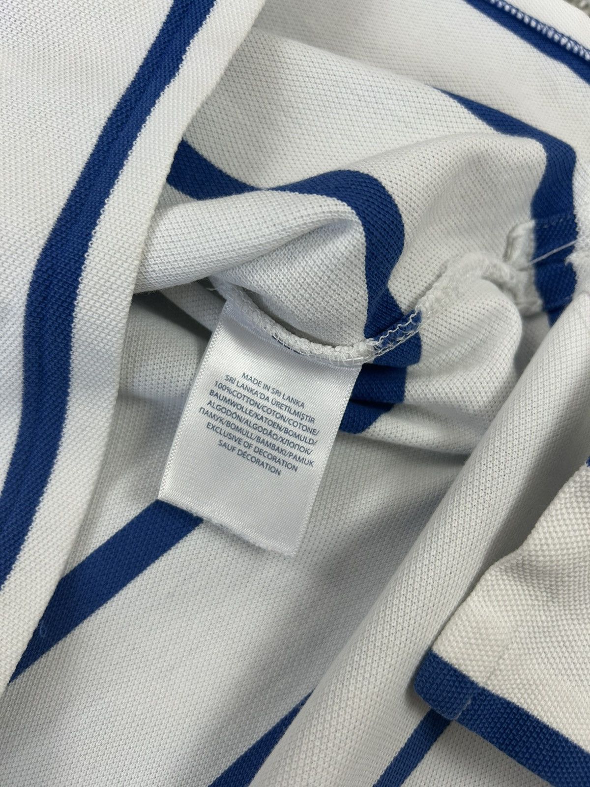 Ralph Lauren Polo Ralph Lauren t-shirt white blue striped small pony Size US S / EU 44-46 / 1 - 6 Thumbnail