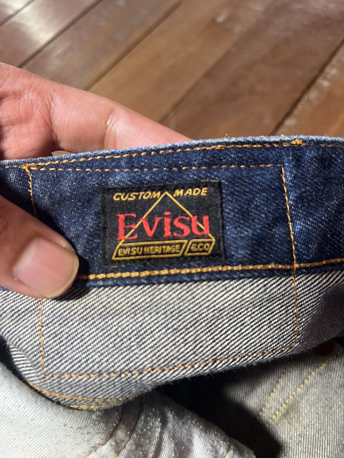 Evisu Evisu Daicock Denim Pants Size US 34 / EU 50 - 11 Thumbnail