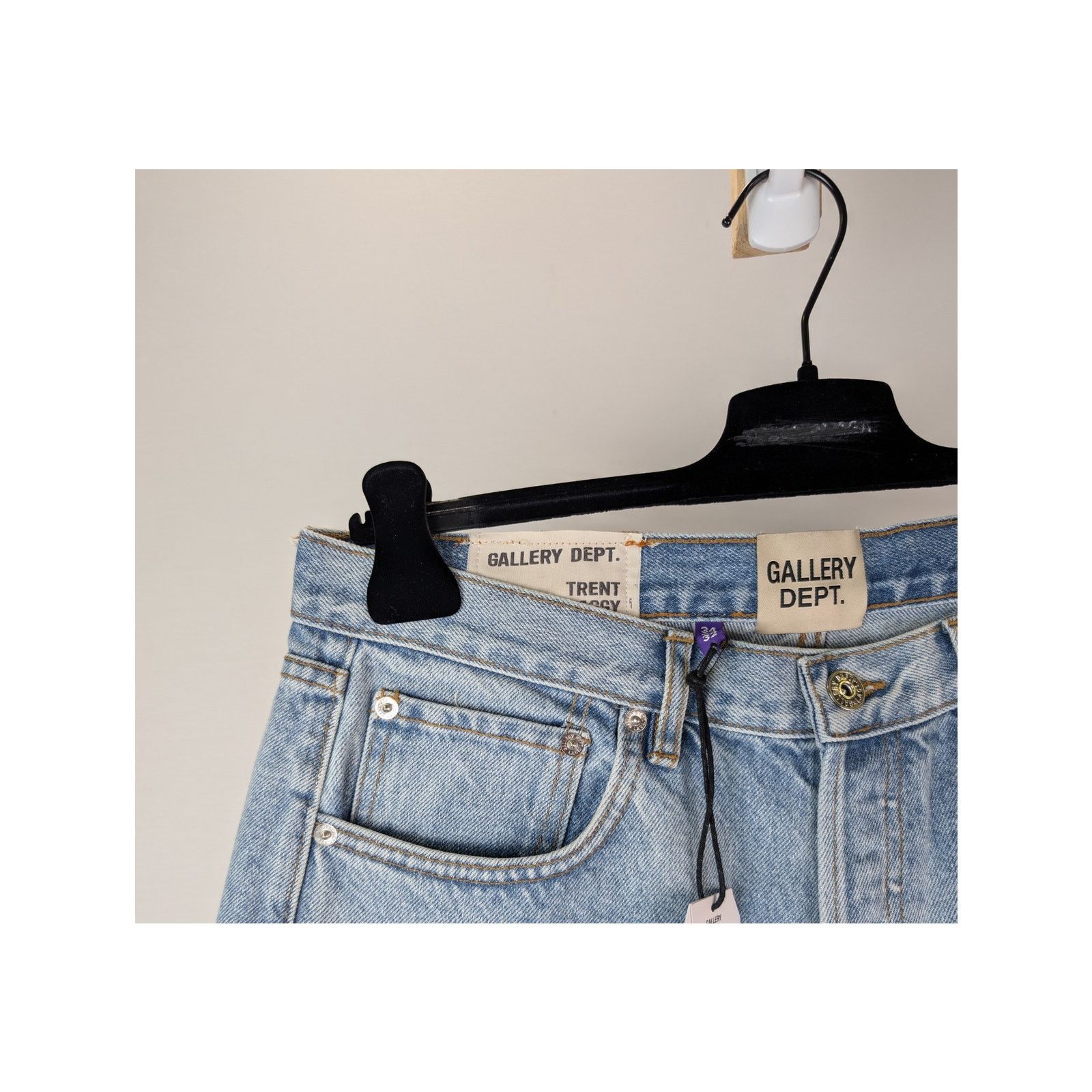Gallery Dept. o1rshd1 Size: 38W x 32L / La Flare Denim Jeans Indigo Blue Size US 38 / EU 54 - 6 Thumbnail