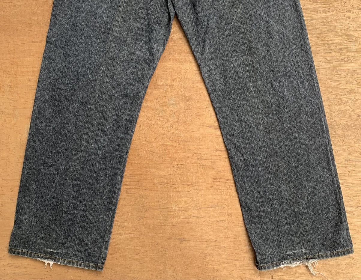 Vintage L.R.G Hip Hop Make Jeans Not War Baggy Denim Pants Size US 38 / EU 54 - 14 Thumbnail