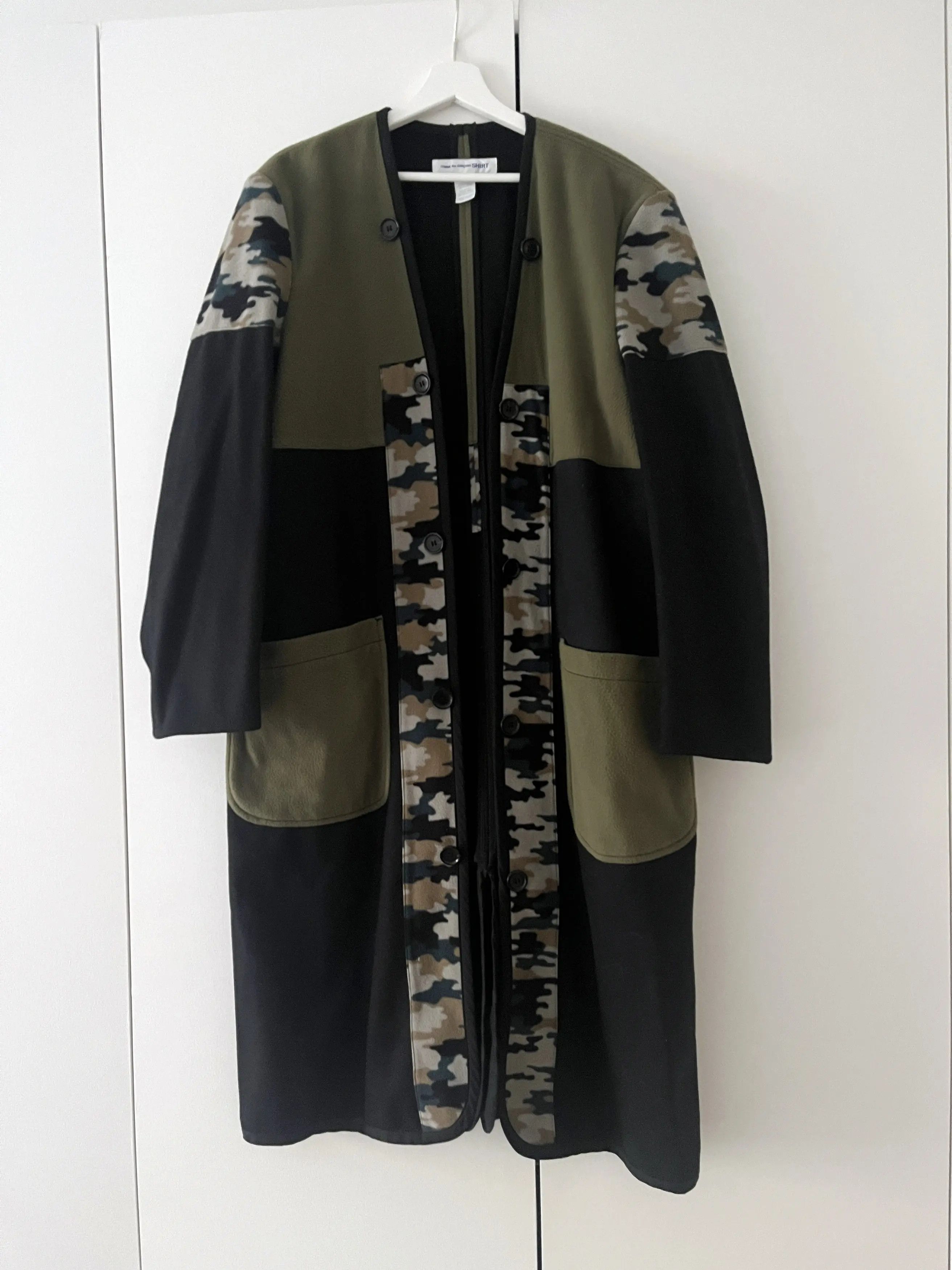 Comme des Garcons SHIRT Comme Des Garcons Shirt Wool Coat / Medium Size US M / EU 48-50 / 2 - 5 Thumbnail