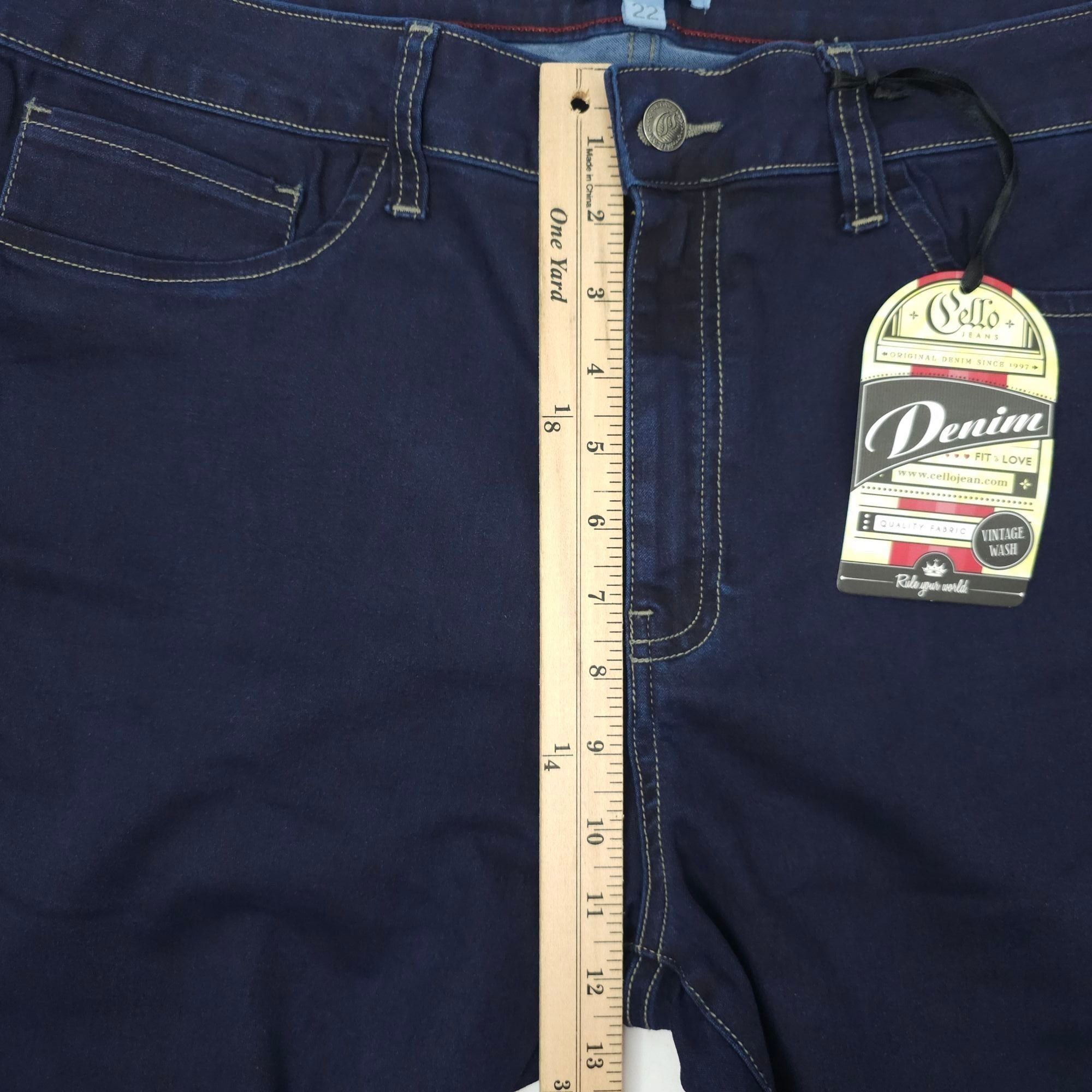 Other Cello Jeans Womens Size 22 High Rise Stretch Denim Vintage D Size 37" - 4 Thumbnail