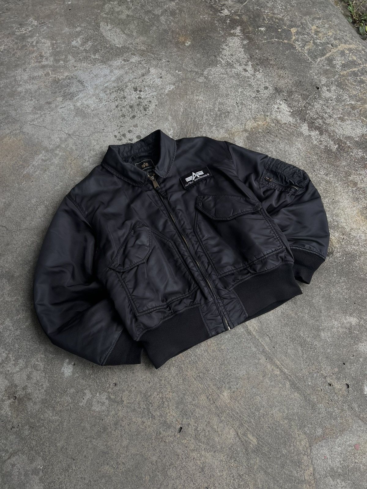 Alpha Industries Crazy Rare Alpha Industries CWU-45 Flight Jacket Big Logo Size US XXL / EU 58 / 5 - 3 Thumbnail
