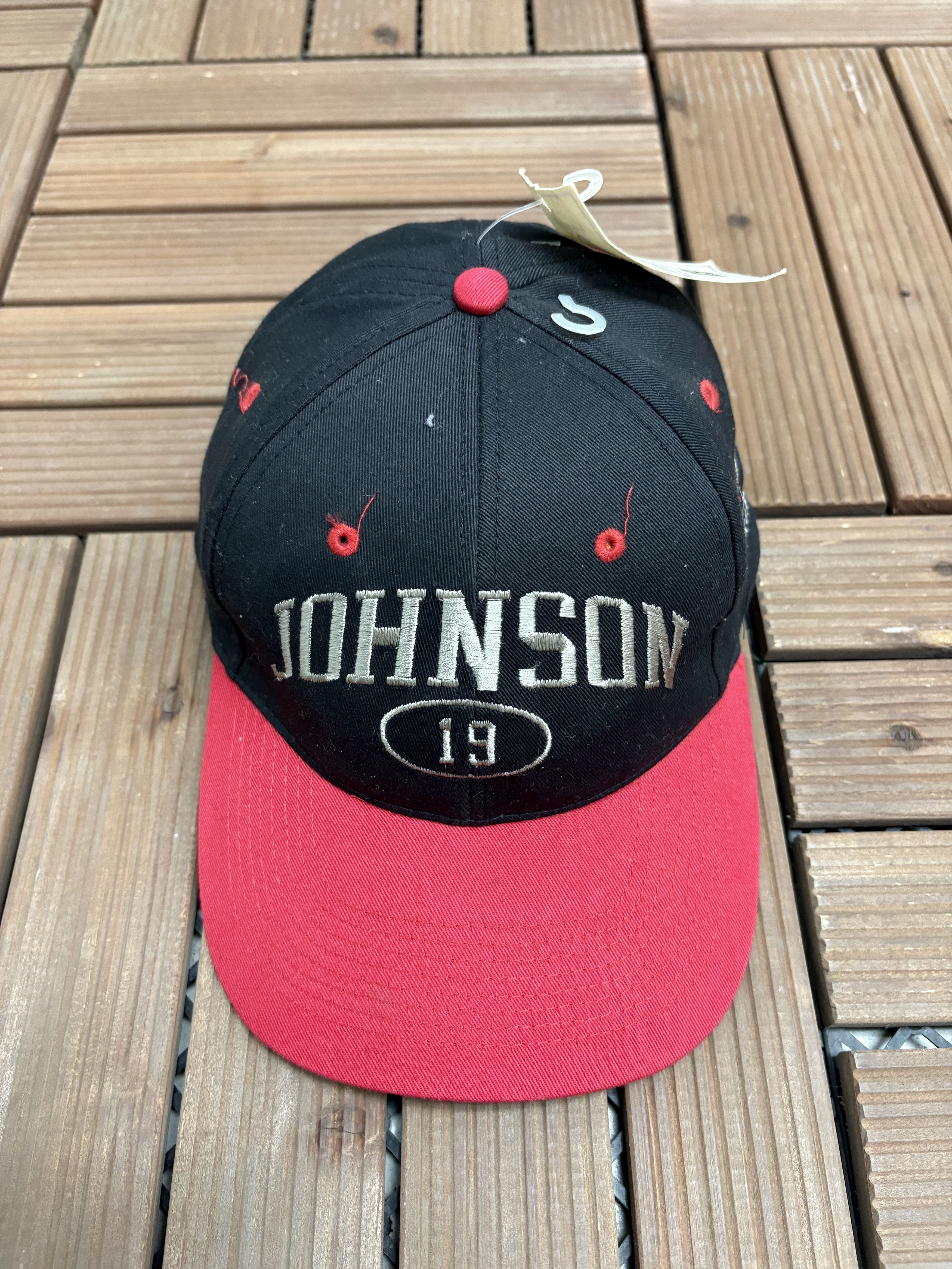 Vintage Tampa Bay Buccaneers Keyshawn Johnson Vintage Black Hat Size ONE SIZE - 2 Thumbnail