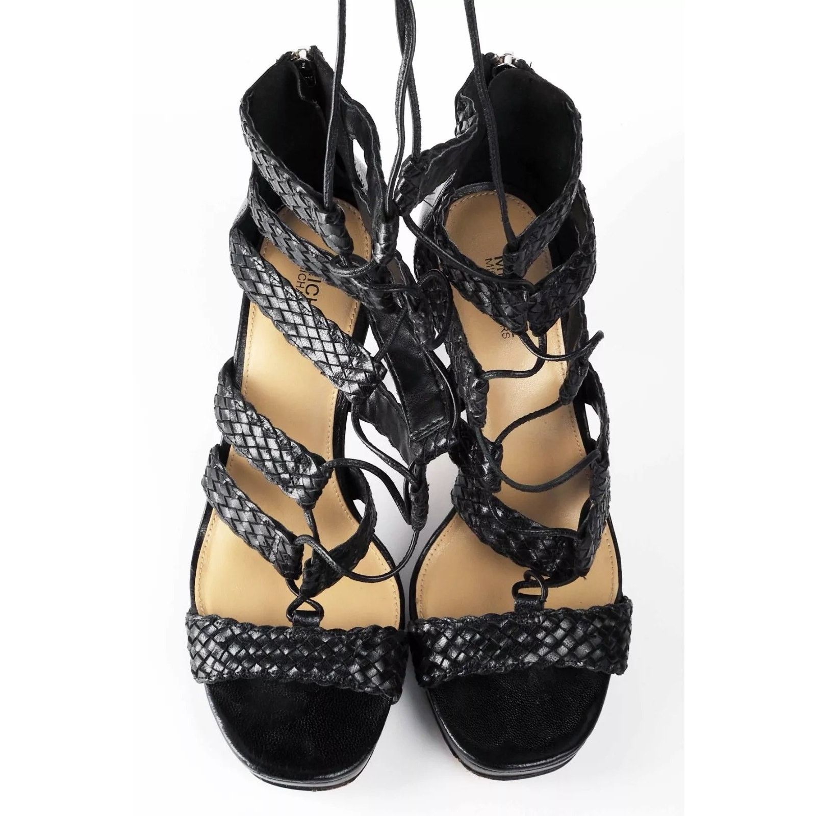 Michael Kors Michael Kors Braided Leather Gladiator Tassel Sandals Size US 8 / IT 38 - 4 Thumbnail