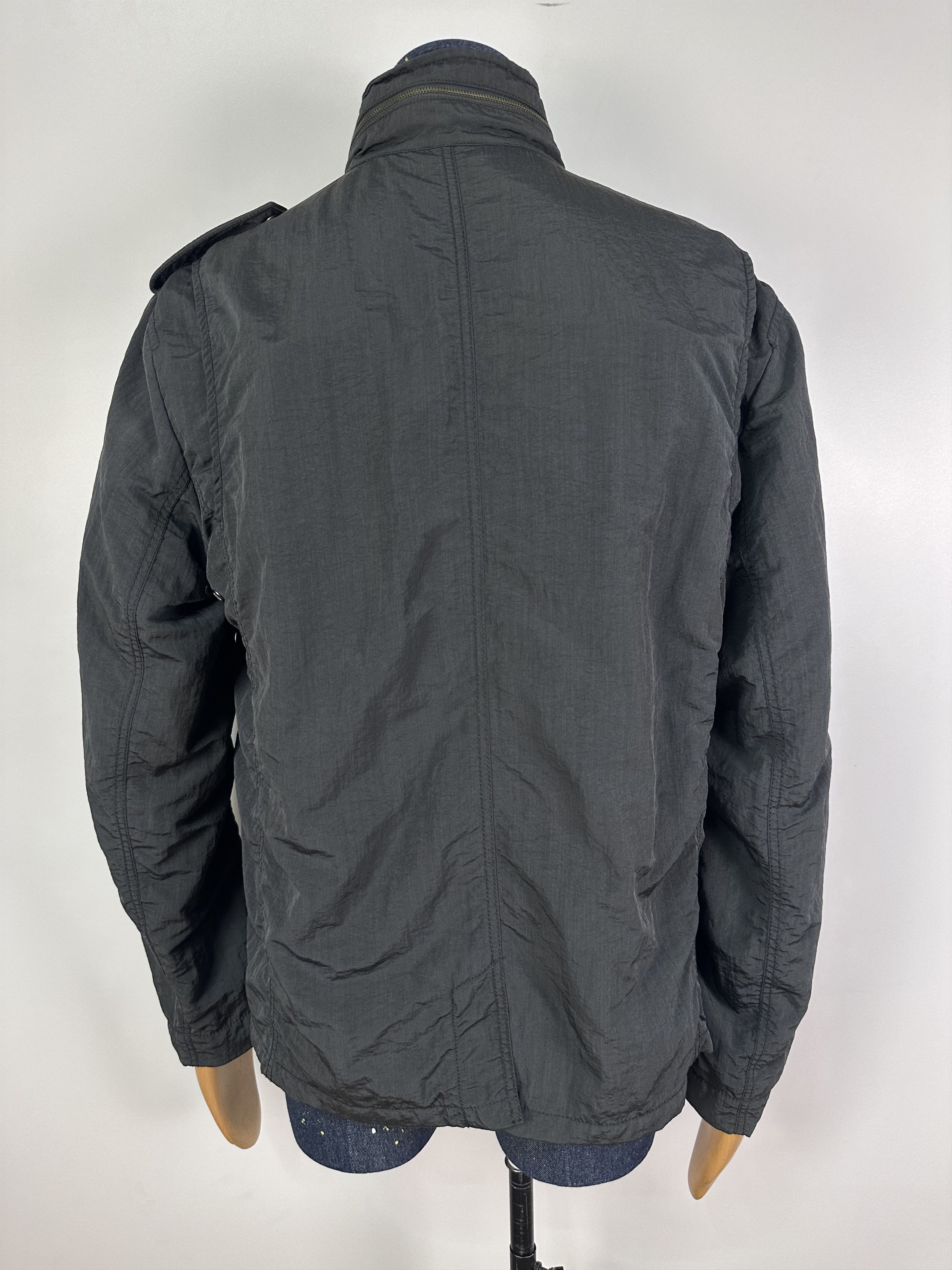 Giorgio Armani Armani Jeans Jacket Shimmer Multi Pocket Mens Biker Gray XL Size US XL / EU 56 / 4 - 6 Thumbnail