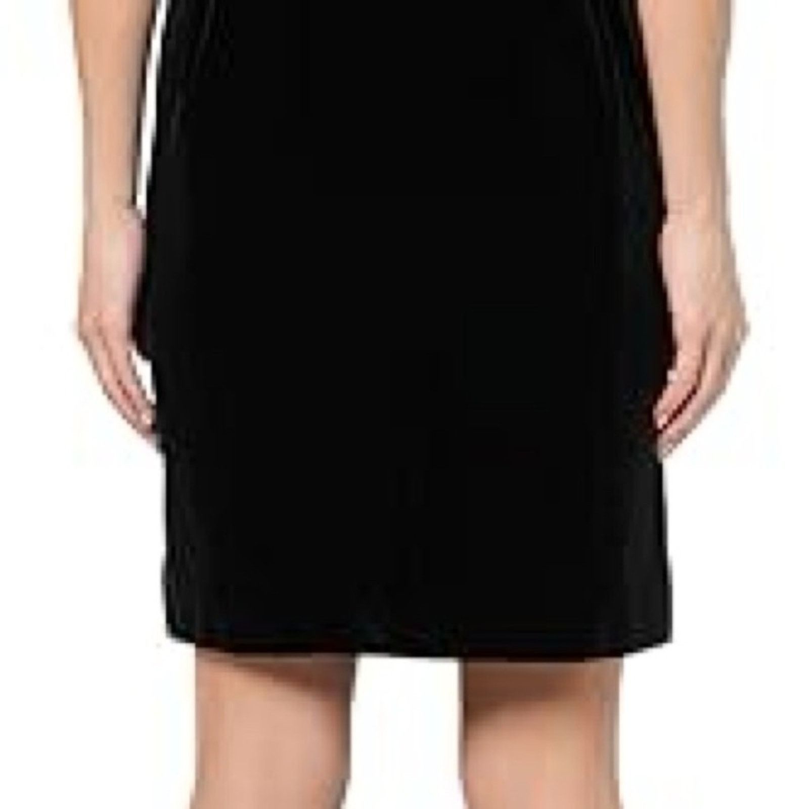 Karl Lagerfeld KARL LAGERFELD PARIS Elegant Black Puff Sleeve Dress Size 4 Size S / US 4 / IT 40 - 4 Thumbnail