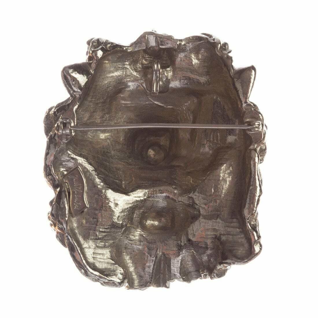 Designer Judith Leiber Lion Pin or Pendant Size ONE SIZE - 4 Thumbnail