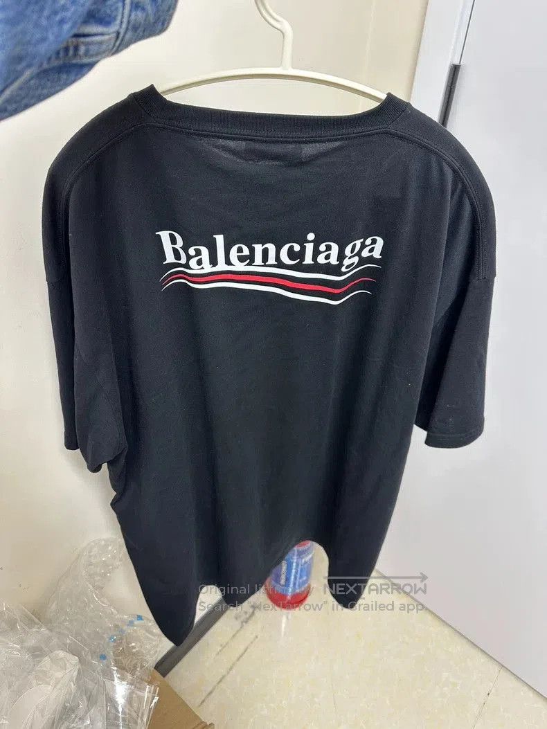 Balenciaga Balenciaga Loose Short Sleeve T-Shirt. Size US L / EU 52-54 / 3 - 2 Thumbnail