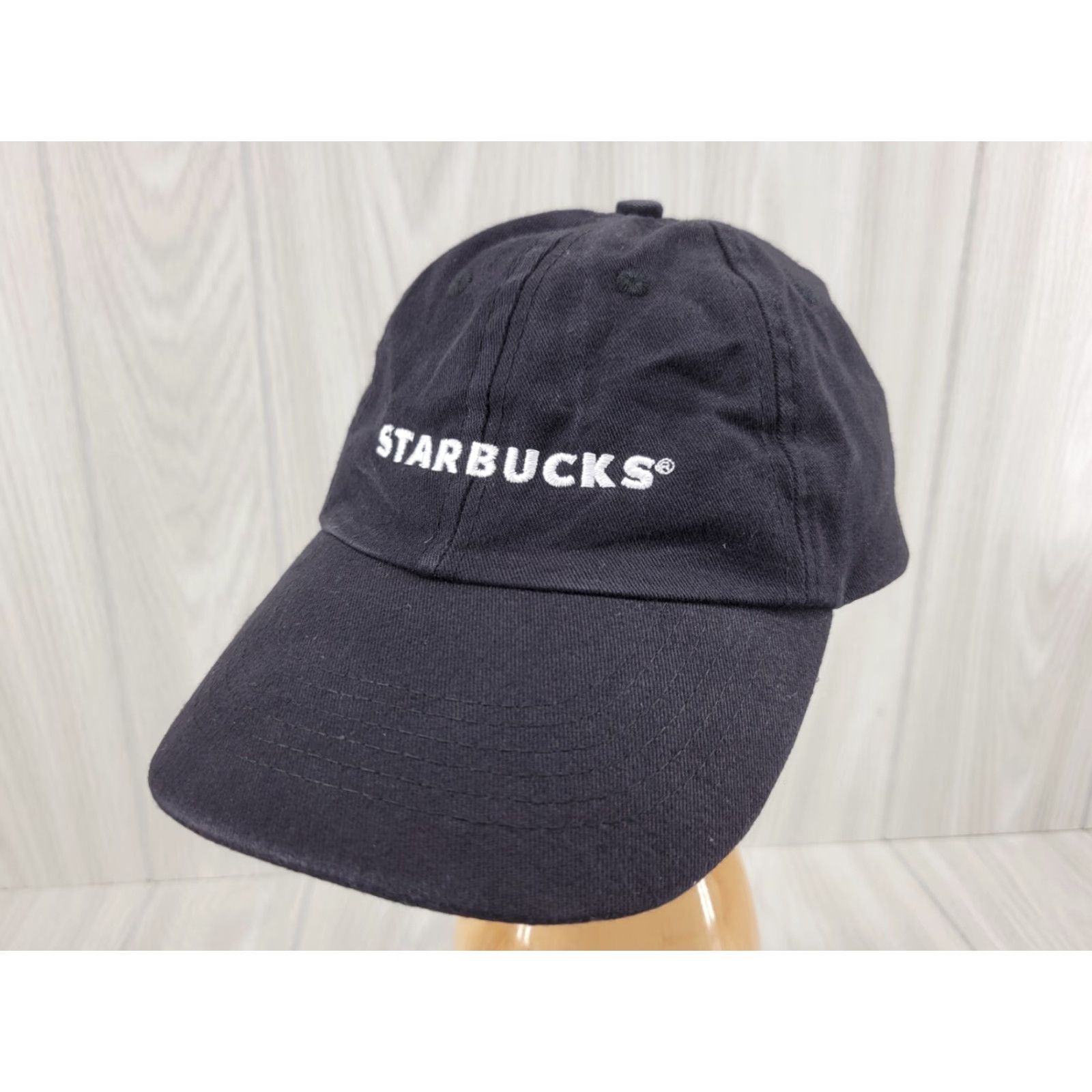 Vintage Starbucks Hat Black Adjustable Embroidered Baseball Cap Mens Size ONE SIZE - 2 Thumbnail