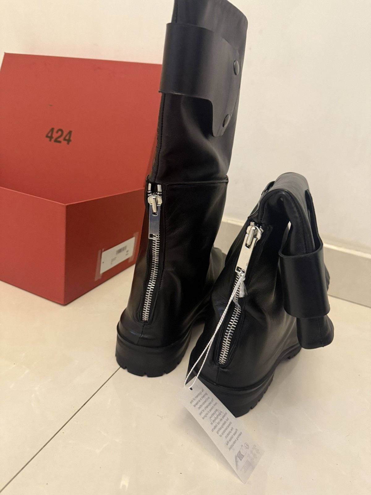 424 424 DRAGONRIDER NAPPA LEATHER Size US 8.5 / EU 41-42 - 5 Thumbnail