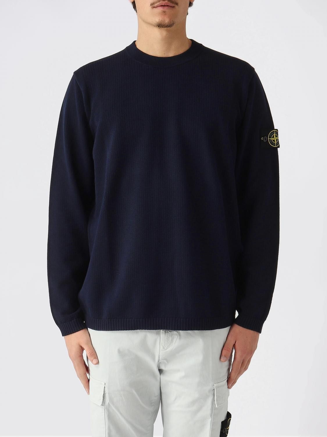 Stone Island Stone Island Sweater Men Blue Size US L / EU 52-54 / 3 - 1 Thumbnail