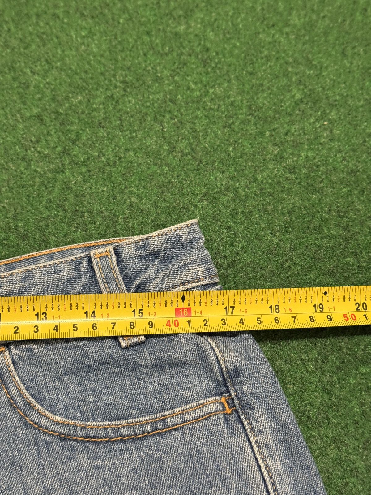 Levi's Vintage Clothing Levis Vintage Womens Jorts Y2K 9 Jr 34 4” Denim Shorts Size 34" / US 12 / IT 48 - 5 Thumbnail