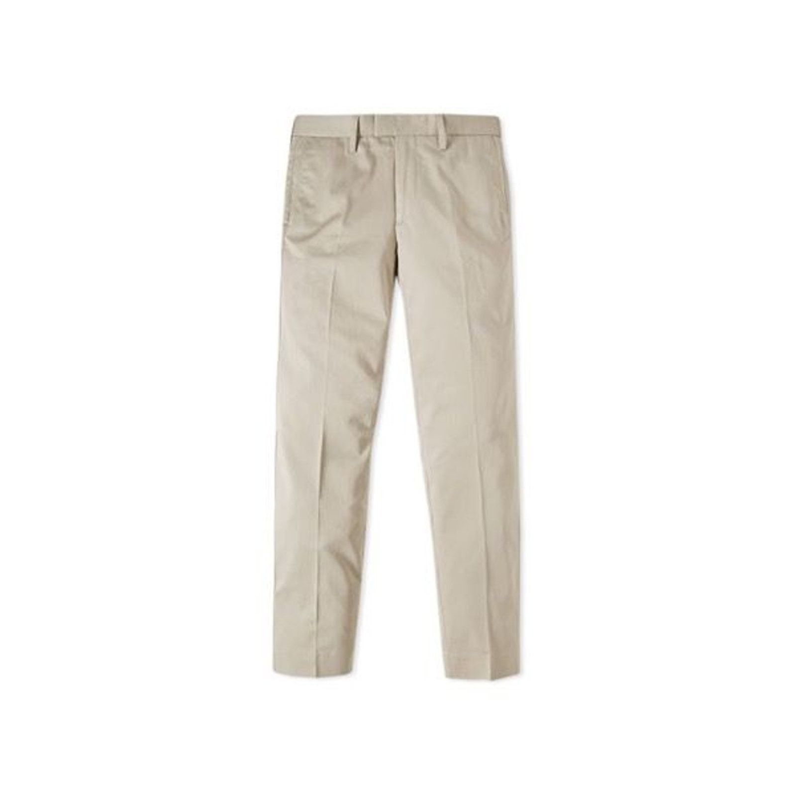 Acne Studios Acne Studios Beige Satin Slim Fit Trousers Chino 
