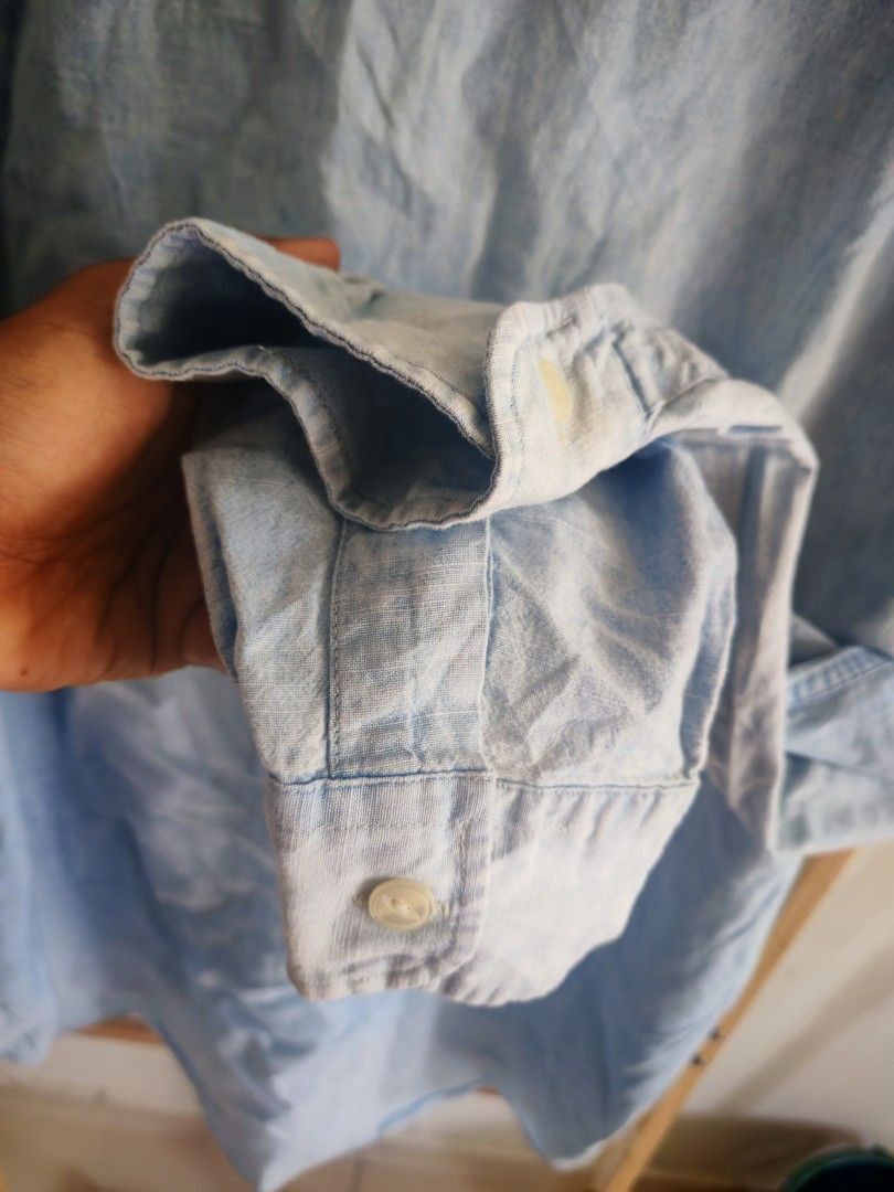 Polo Ralph Lauren Polo Ralph Lauren Chambray Military Work Shirt Size US M / EU 48-50 / 2 - 7 Thumbnail