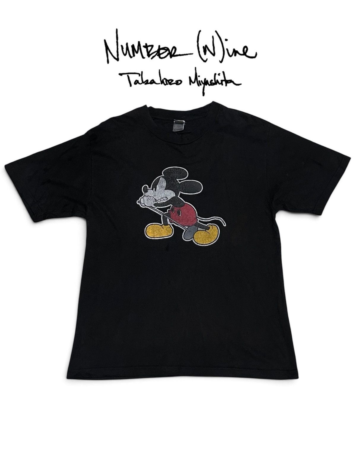 Japanese Brand × Number (N)ine SS17 number nine Mickey Mouse