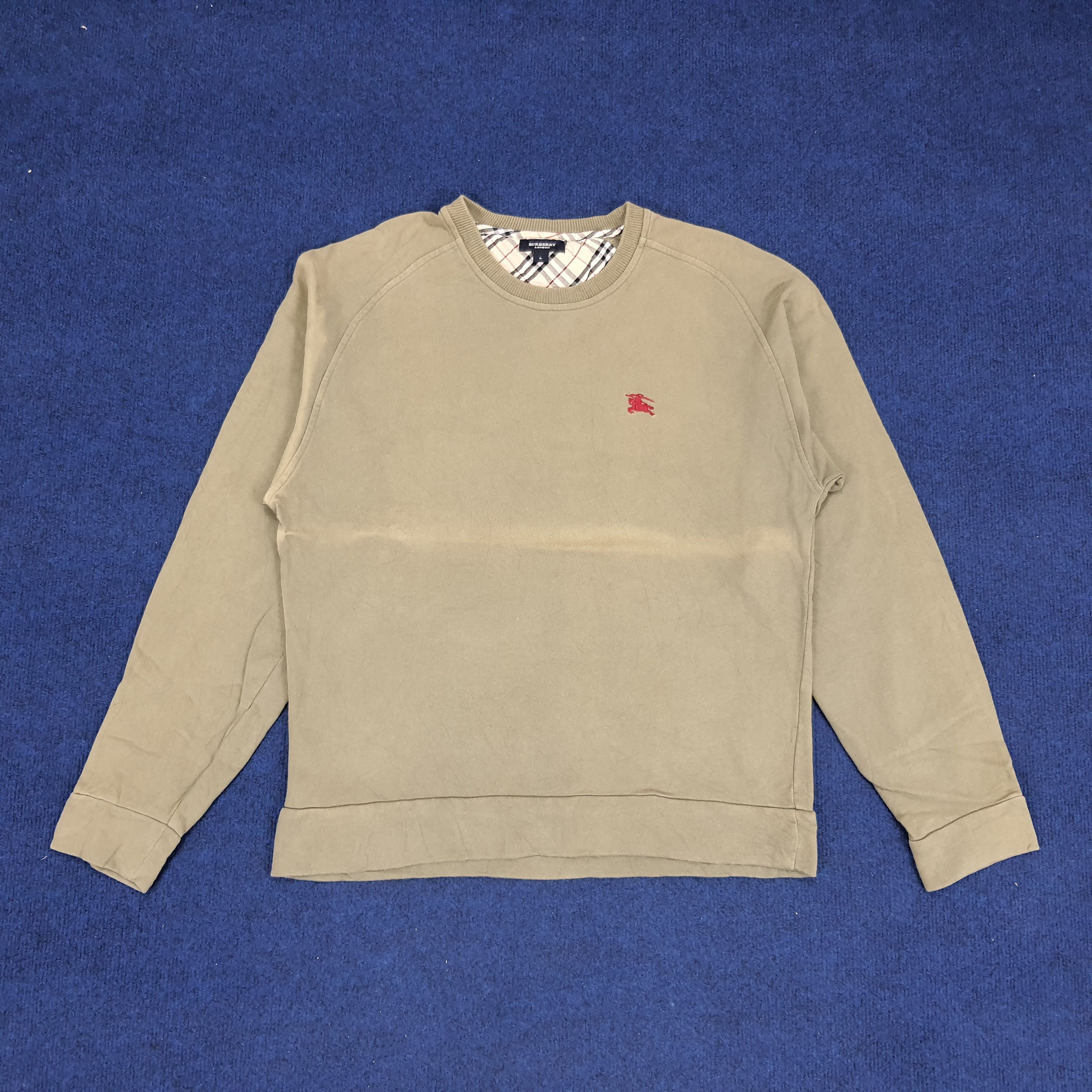 Burberry × Vintage Vintage Burberry London Sweatshirt Size US M / EU 48-50 / 2 - 1 Thumbnail