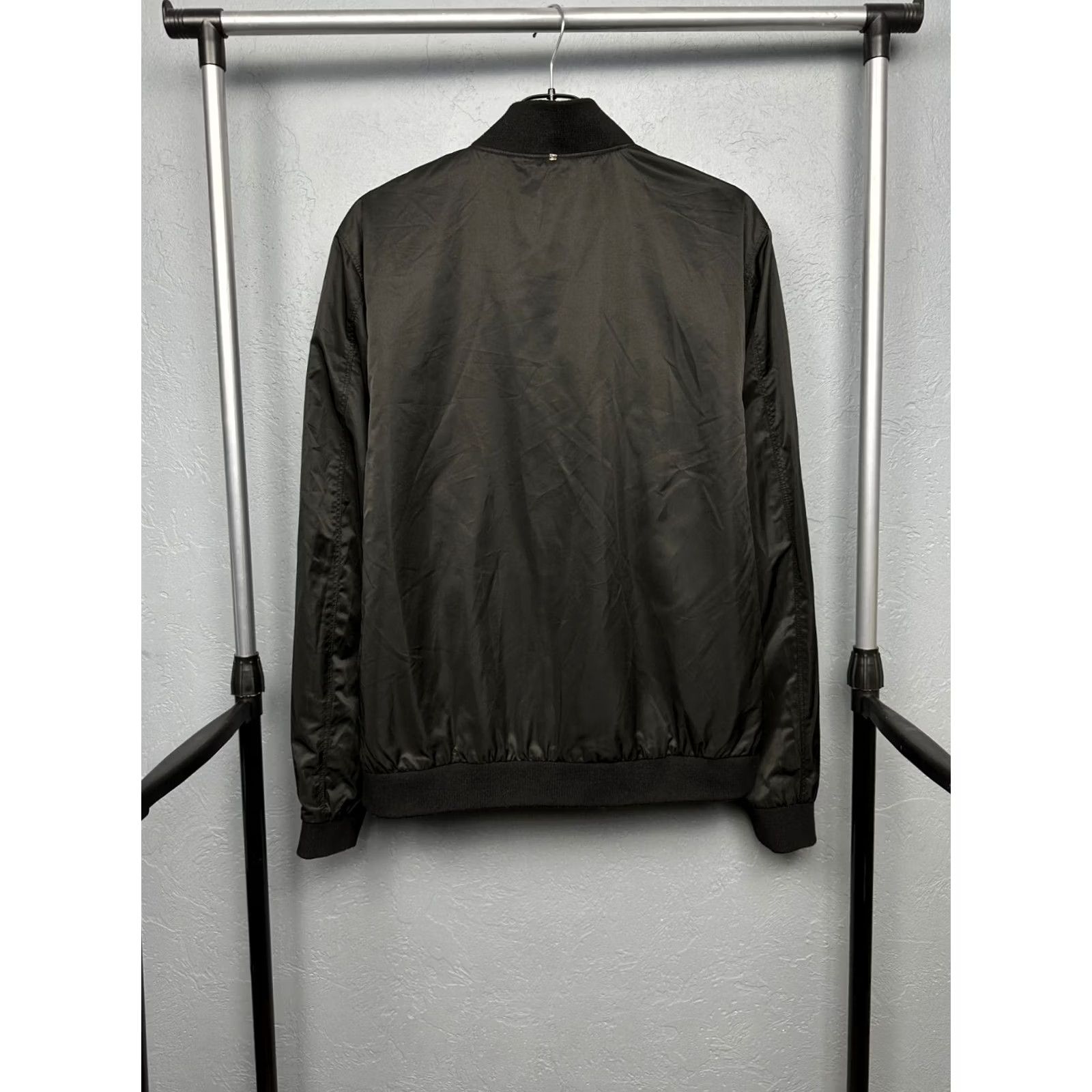 Pretty Green Pretty Green Vintage Mens Bomber Jacket L Black Nylon Polyester Jacket Mens XS-XL Size US L / EU 52-54 / 3 - 8 Thumbnail