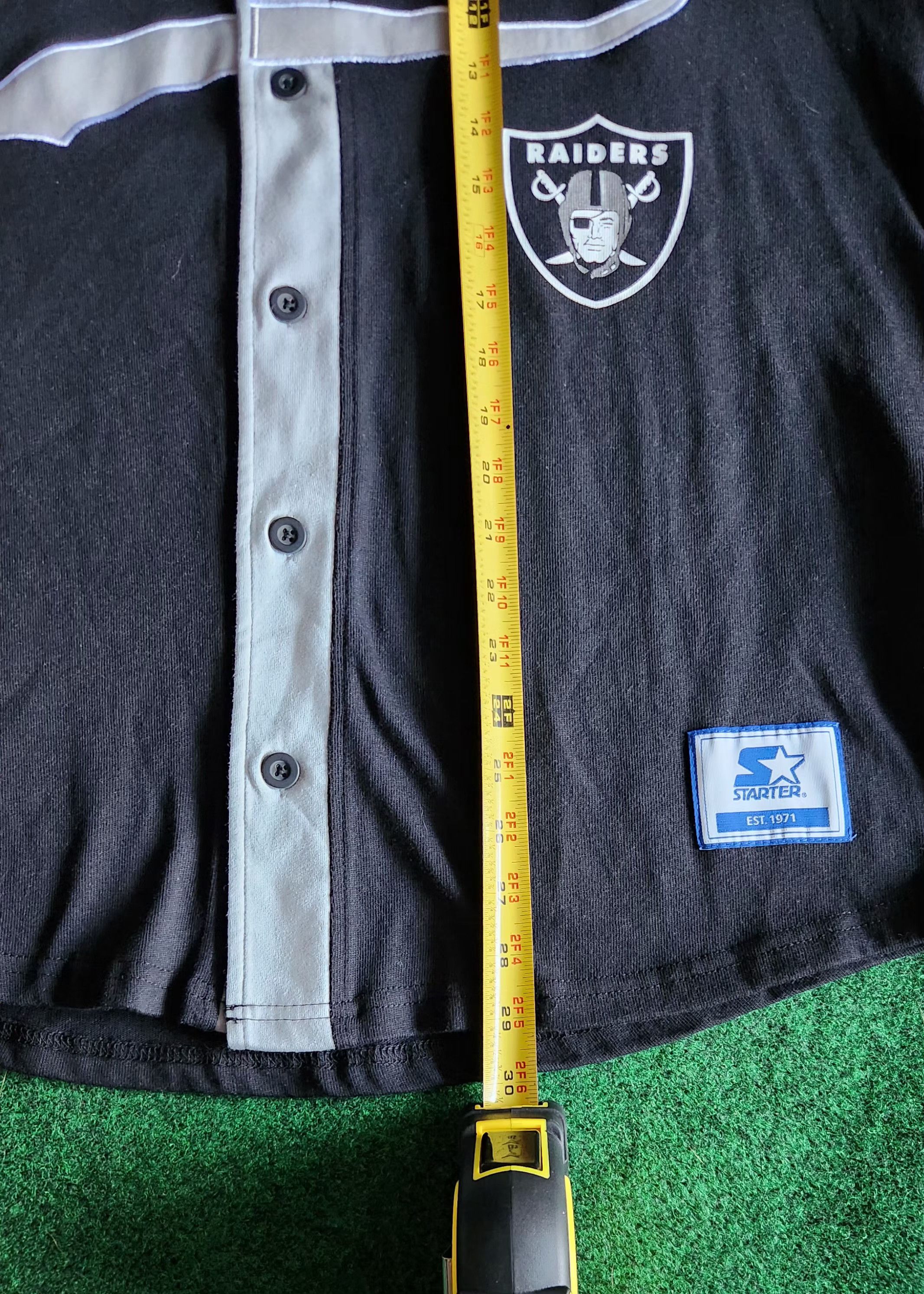 Starter × Vintage Los Angeles Raiders Baseball Starter Jersey Size Large Size US L / EU 52-54 / 3 - 7 Thumbnail