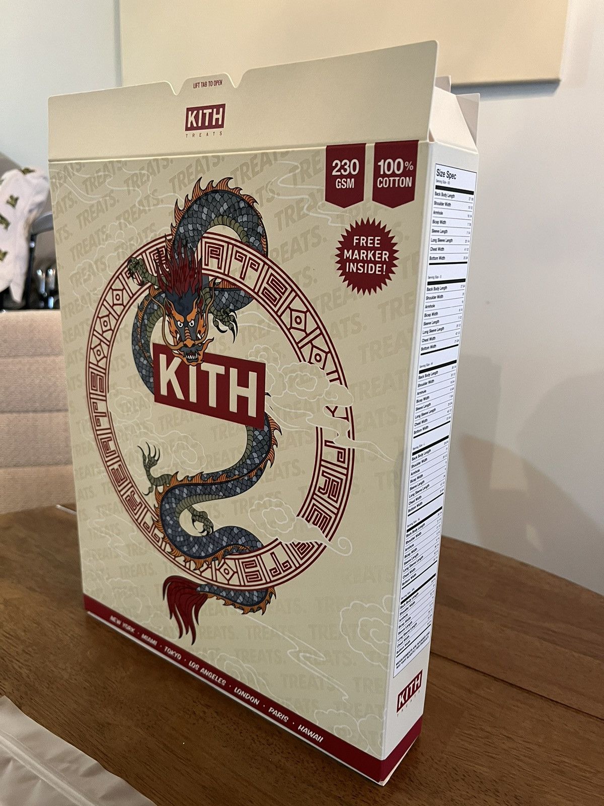 Kith Kith Treats Year of the Dragon Long Sleeve - White Size US M / EU 48-50 / 2 - 4 Thumbnail