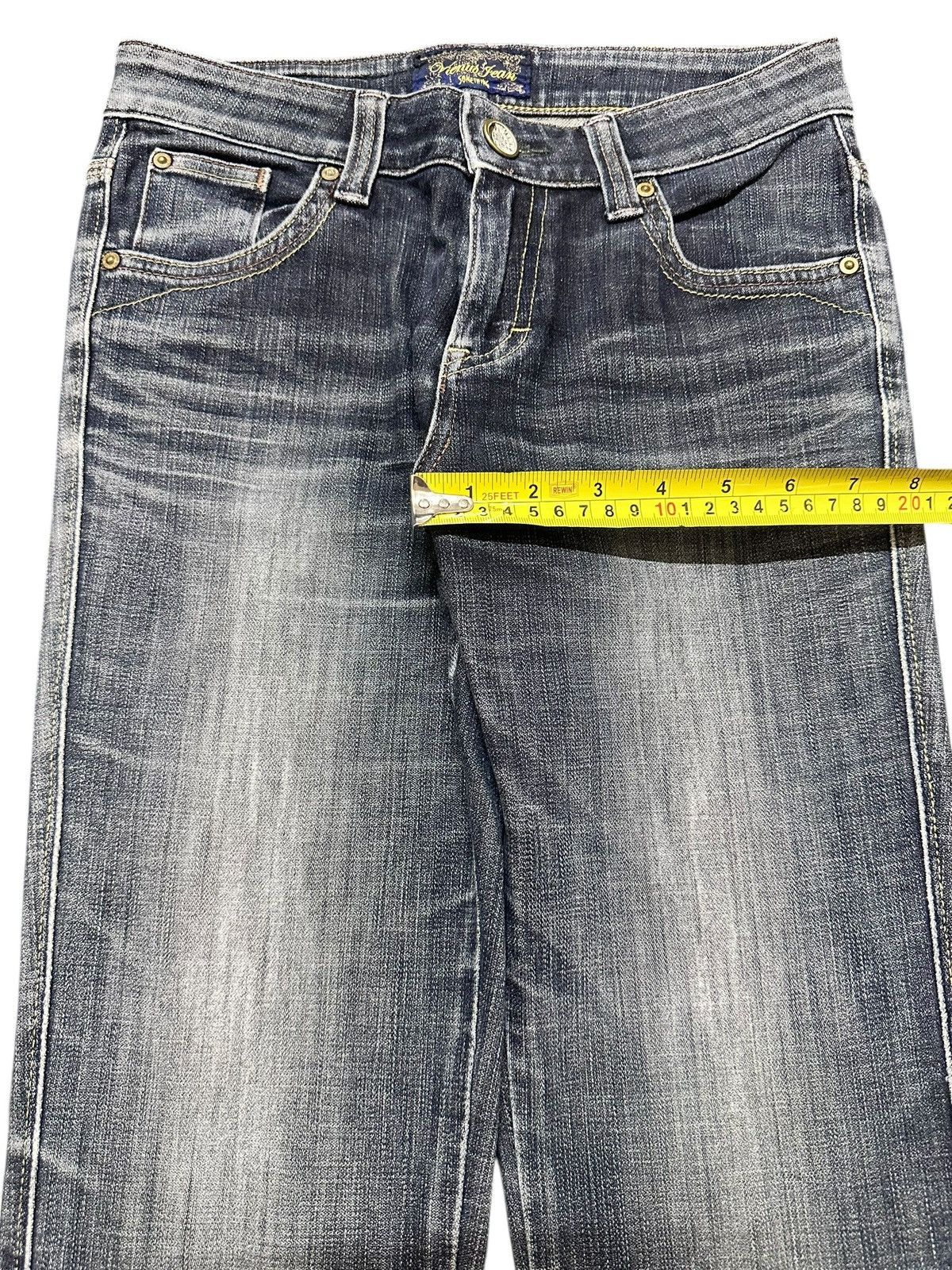 Edwin × Japanese Brand Vintage Edwin Something With WideLeg Bootcut Style Faded Size US 28 / EU 44 - 17 Thumbnail
