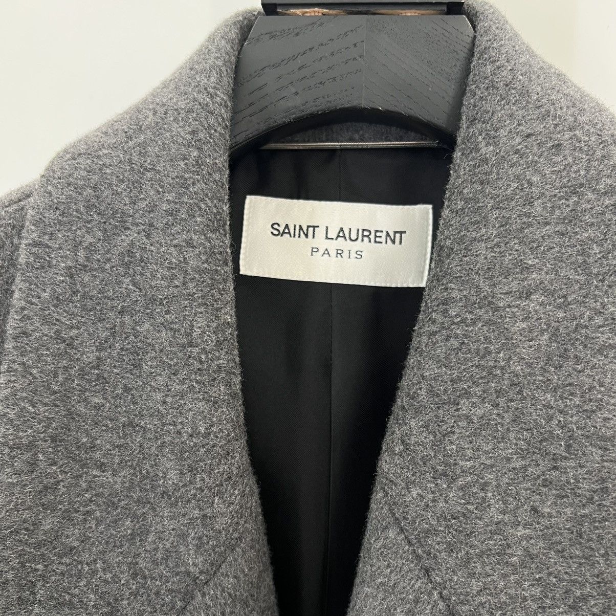 Saint Laurent Paris Saint Laurent Wool Overcoat in Large Size US L / EU 52-54 / 3 - 7 Thumbnail