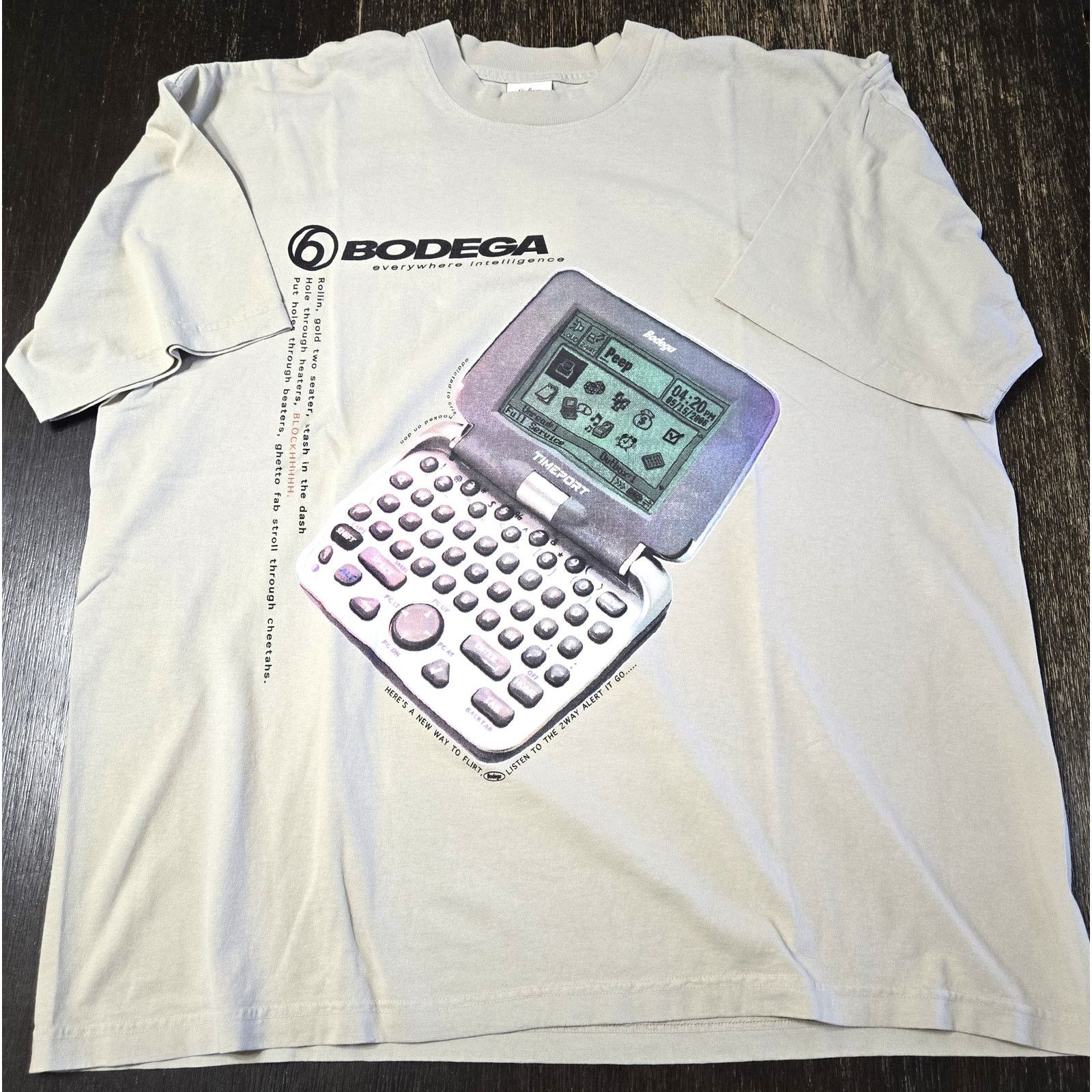 Bodega Bodega Size XXL Men's Everywhere Intelligence Graphic Tee Size US XXL / EU 58 / 5 - 3 Thumbnail