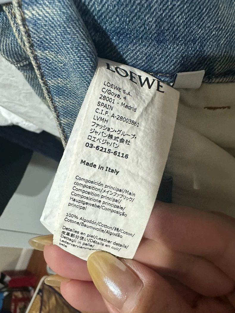 Loewe LOEWE Cotton Denim Pants - dmc Size US 34 / EU 50 - 1 Thumbnail
