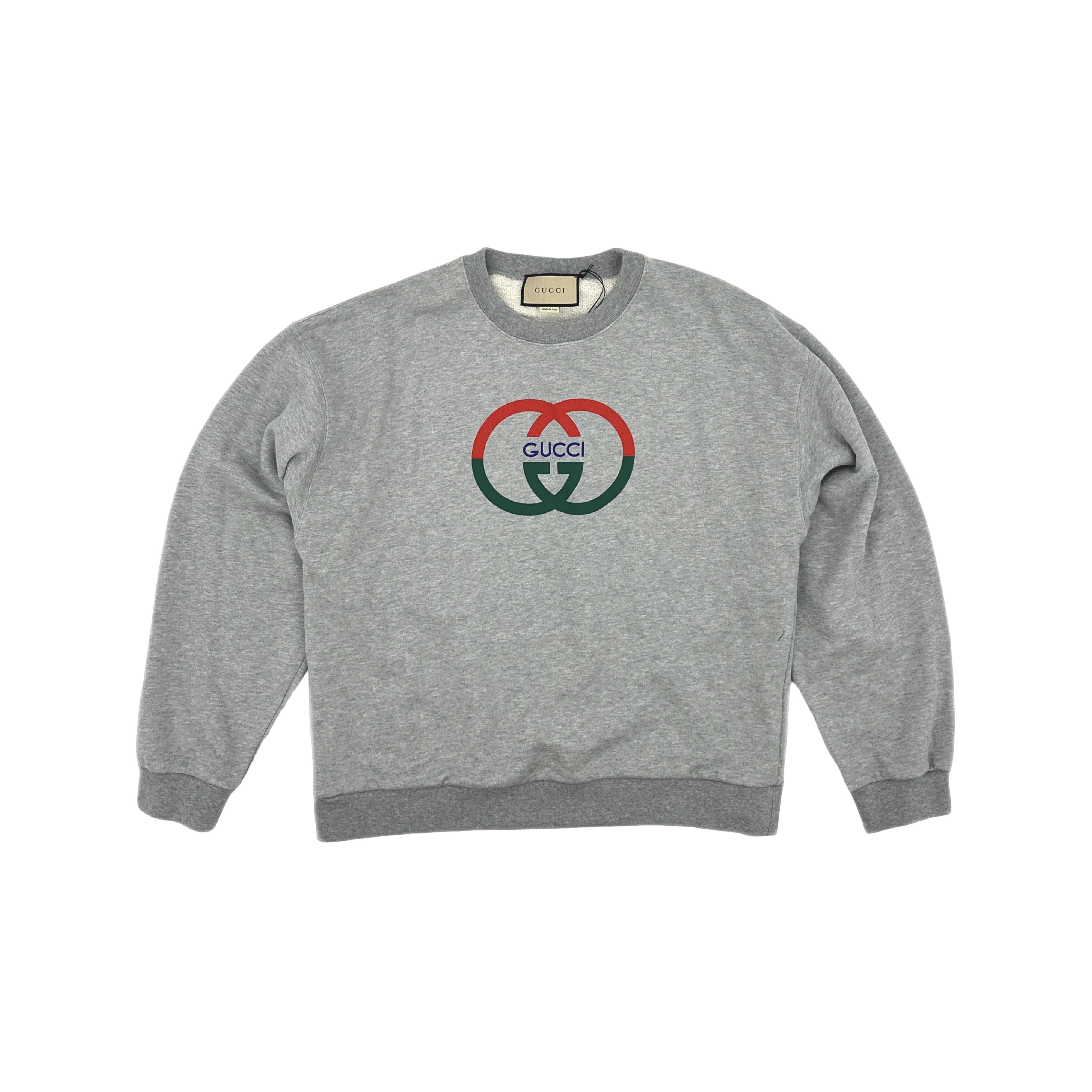 Gucci Gucci Interlocking G Logo Sweatshirt Size S Size US S / EU 44-46 / 1 - 1 Thumbnail