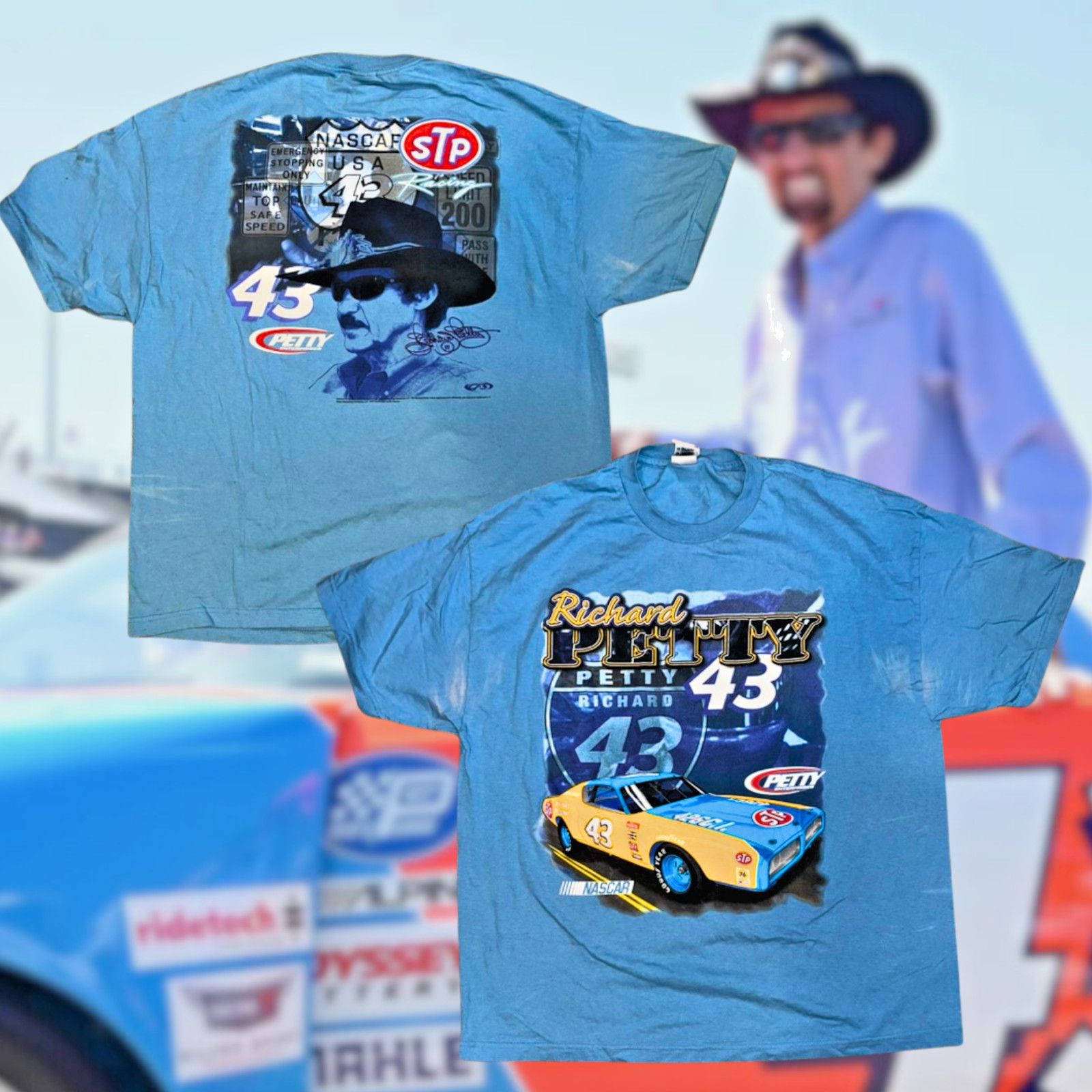 AAA Richard Petty STP Drivers Shirt 2XL The King Forever 43 VTG Size US XXL / EU 58 / 5 - 1 Thumbnail
