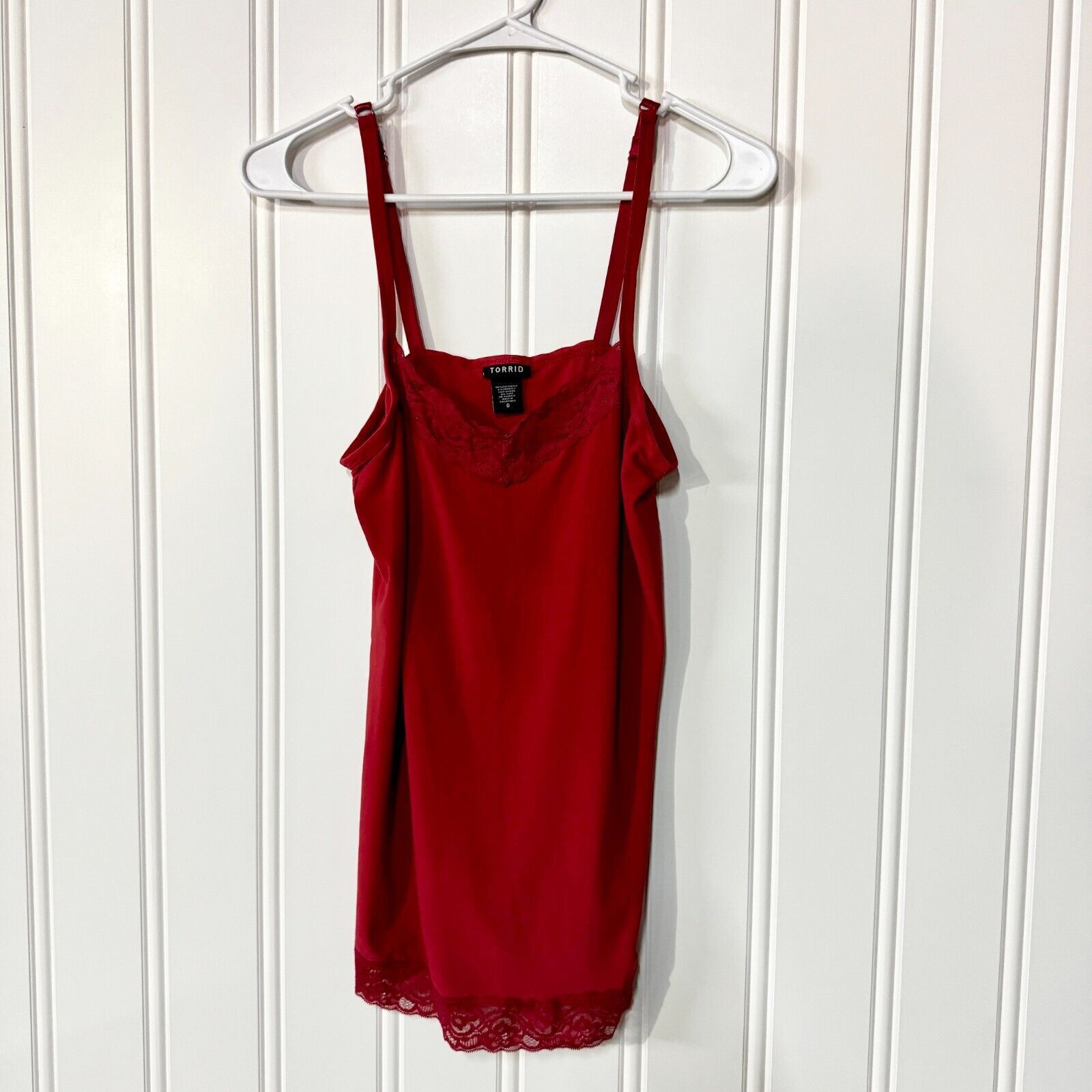 Other Torrid Tank Top Sz 0 M/L Intimate Sleepwear Top Lightweight Size L / US 10 / IT 46 - 1 Thumbnail