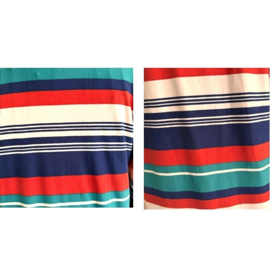 Vintage Vintage Maggie Breen Too Girls Dress 16 Striped Long Sleeve Size XXL / US 16-18 / IT 52-54 - 11 Thumbnail