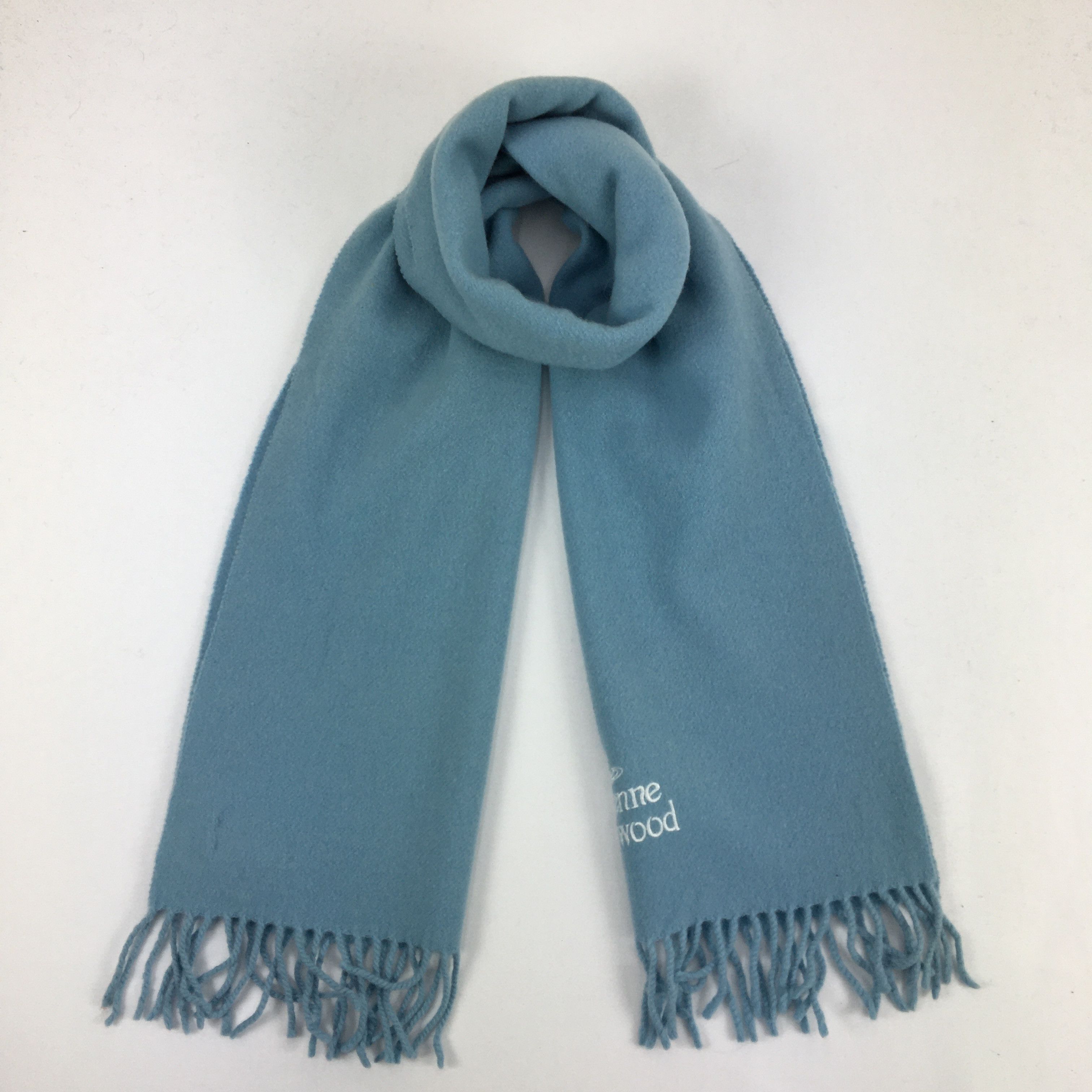 Vintage Vivienne Westwood Muffler Wool Cashmere Scarves Size ONE SIZE - 1 Thumbnail