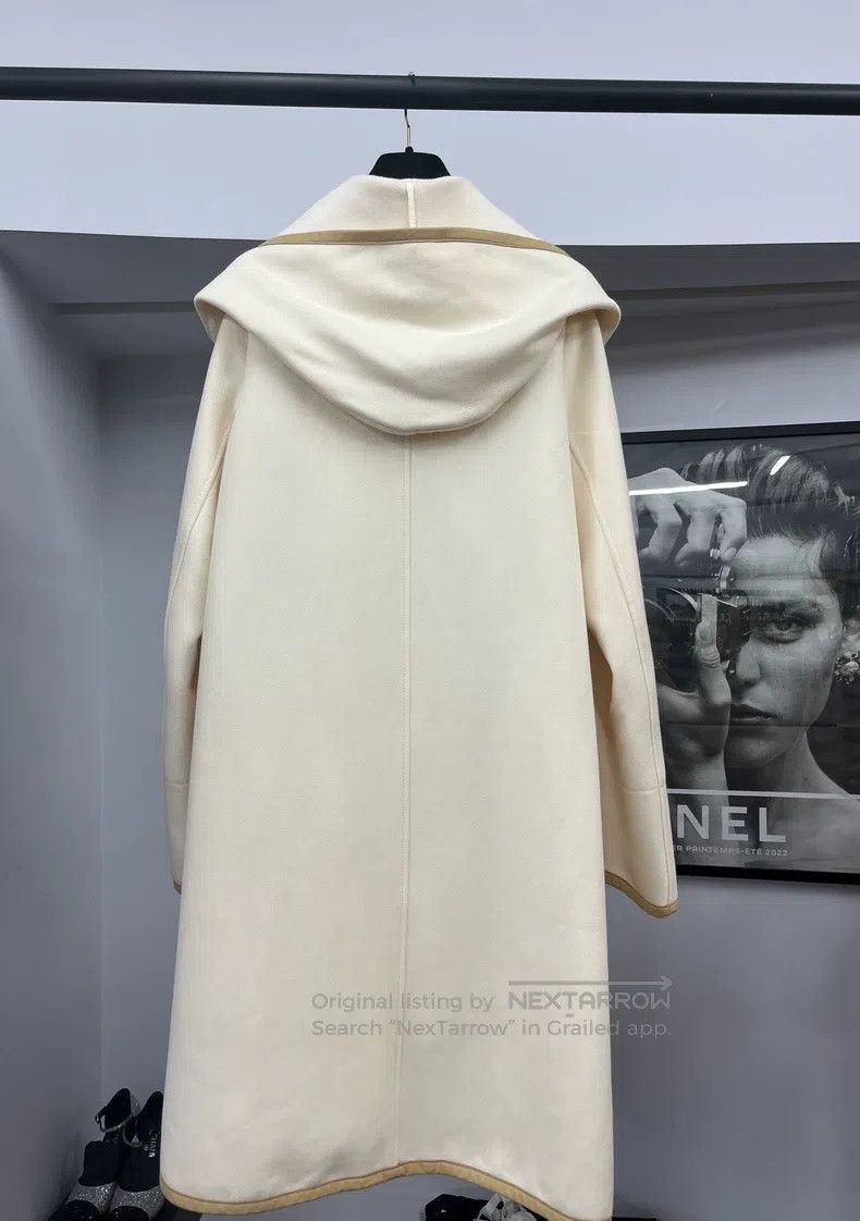 Hermes Hermes White Leather Jacket Size XXS / US 00 / IT 34 - 3 Thumbnail