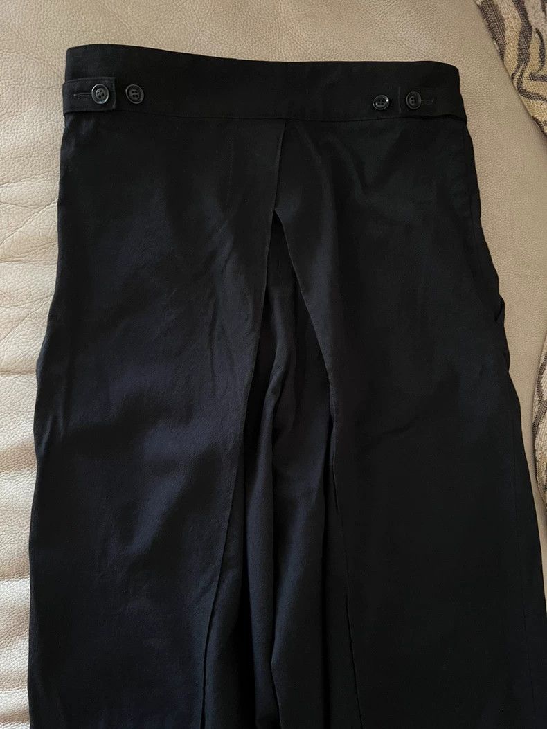 Yohji Yamamoto Yohji Yamamoto size 1 Black wide-leg trousers 2506-Nextarr Size US 28 / EU 44 - 5 Thumbnail