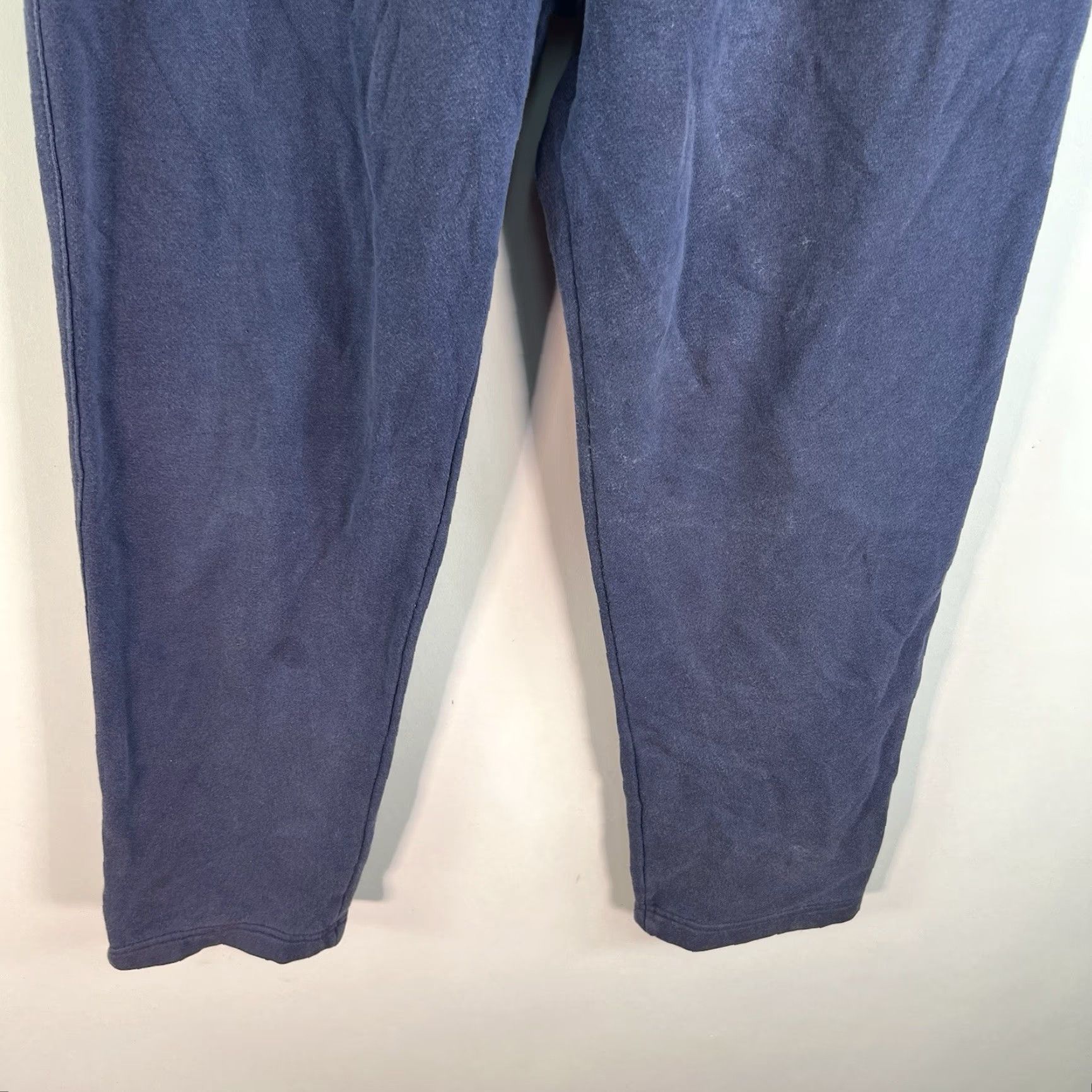Nike VINTAGE Nike Sweatpants Men Large Activewear Jogging Pants Blue 90s Sports Leg Style Size US 31 - 4 Thumbnail