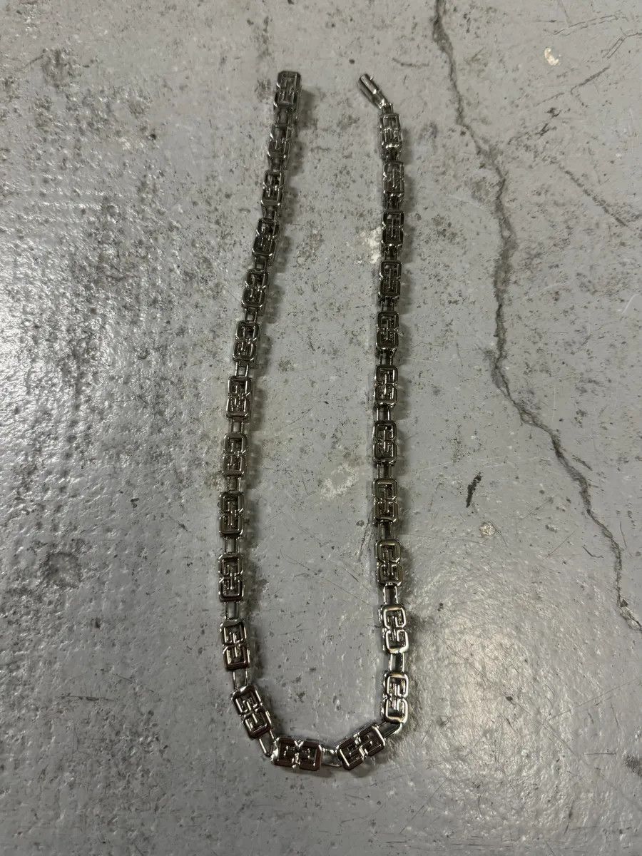 Givenchy Givenchy G Cube Silvery Necklace Size ONE SIZE - 7 Thumbnail