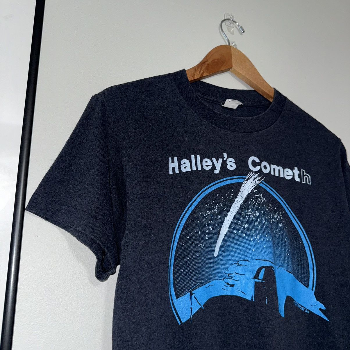 Vintage VINTAGE 1984 HALLEY’S COMET COMETH ASTROLINE SHIRT Size US M / EU 48-50 / 2 - 5 Thumbnail