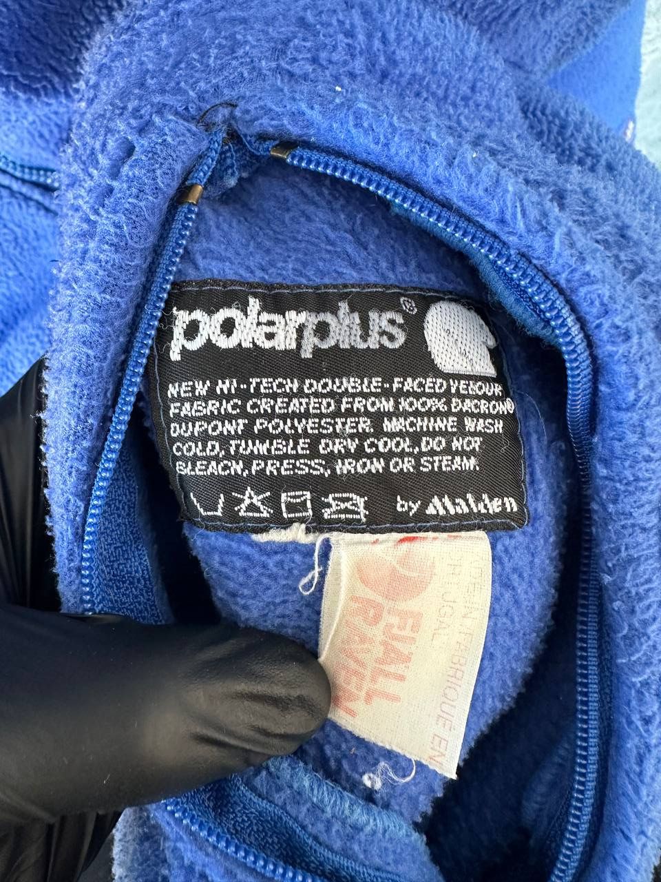 Fjallraven Fjallraven Polarplus Reversible Vintage Jacket Fleece Indigo Size US XL / EU 56 / 4 - 20 Thumbnail