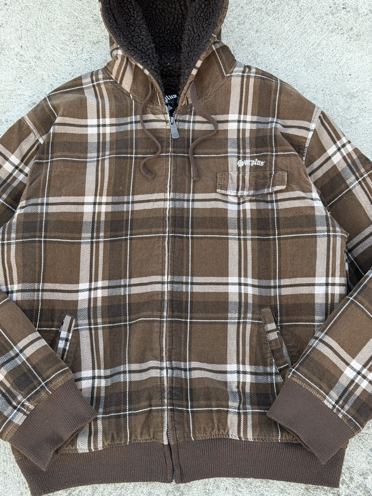 Other Vintage Y2K Surplus Surf Fleece Baggy Jacket Size US XL / EU 56 / 4 - 2 Thumbnail