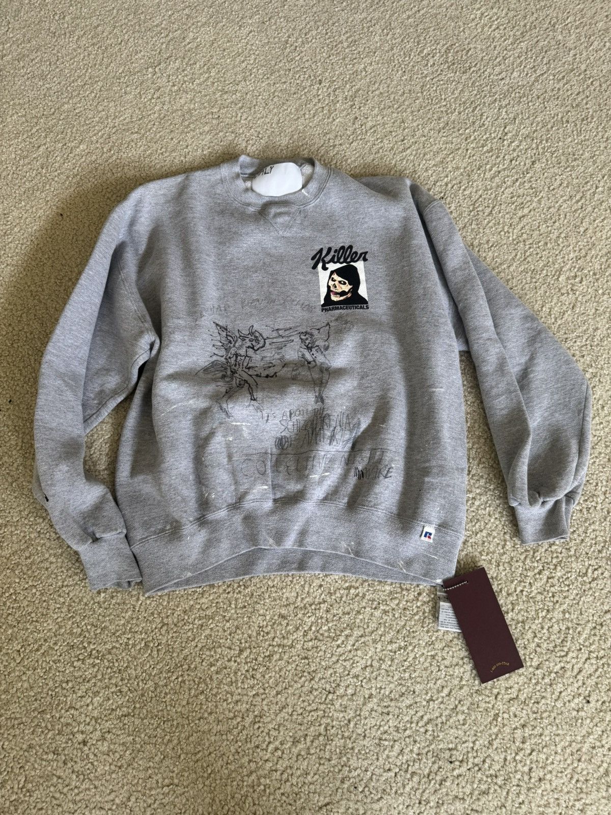 Paly Hollywood Paly x Udli True Vintage Crewneck Size US M / EU 48-50 / 2 - 1 Thumbnail