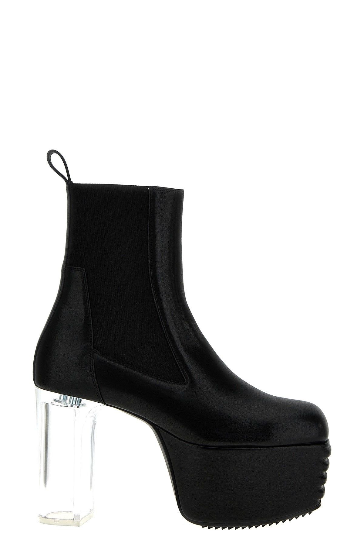 image of Rick Owens 'minimal Grill Platforms' Ankle Boots in Black, Men's (Size 9)