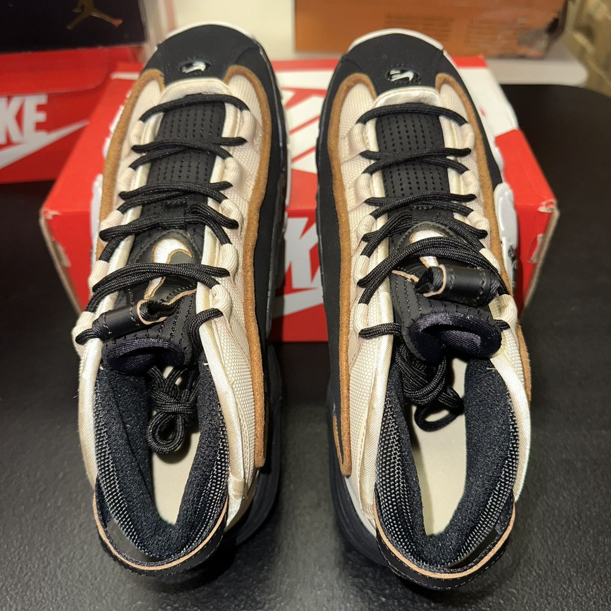 Nike Size 6.5Y (8W) -Nike Air Max Penny 1 Rattan White DZ5311-200 Size US 8 / IT 38 - 3 Thumbnail