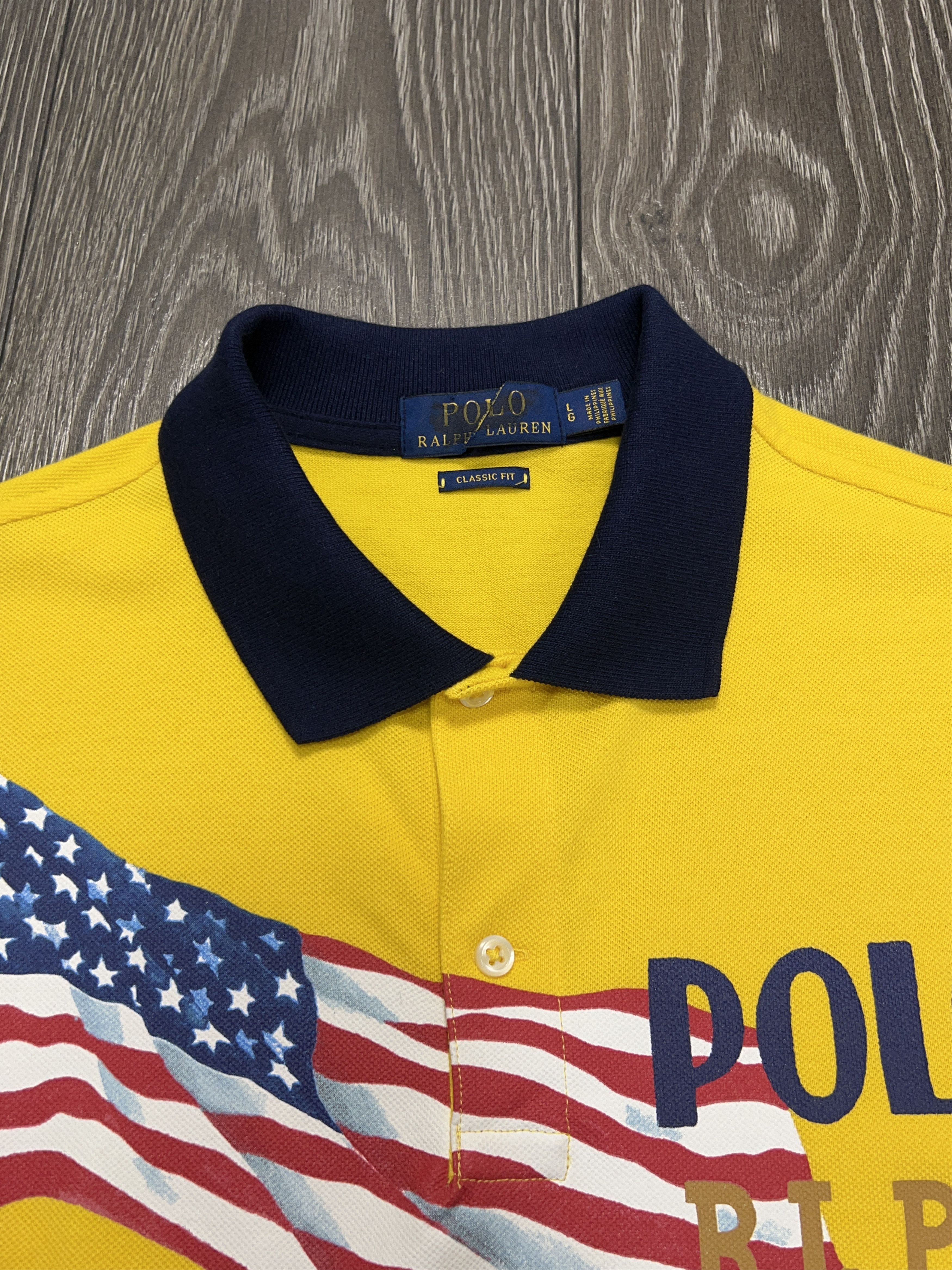 Polo Ralph Lauren Mens Championship 1938 Games Olympic Big Logo T Shirt Size L Size US L / EU 52-54 / 3 - 3 Thumbnail