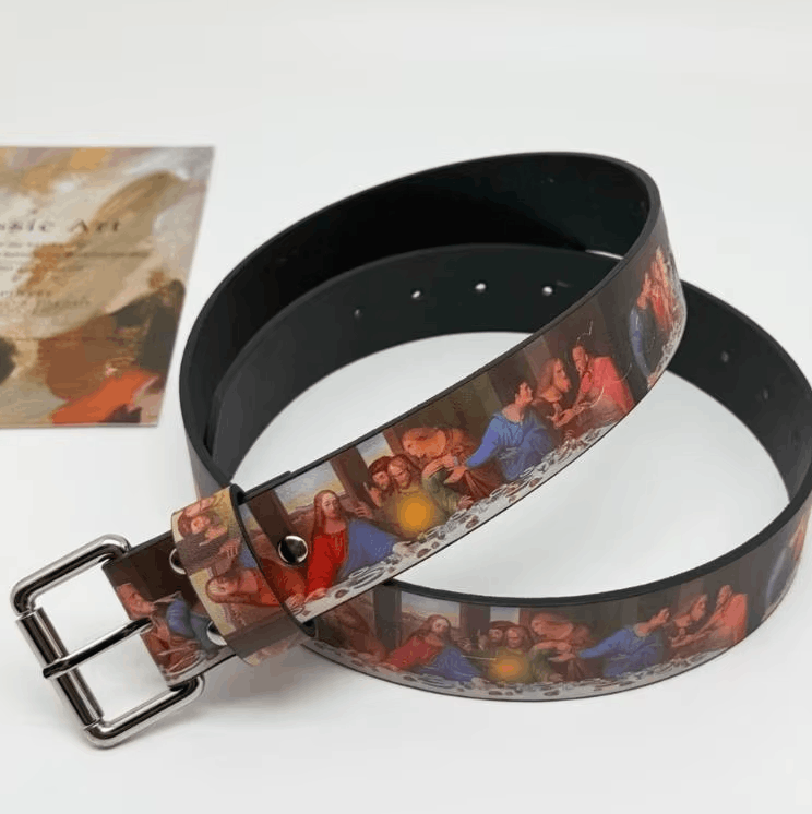 Japanese Brand Last Supper Belt Size ONE SIZE - 3 Thumbnail