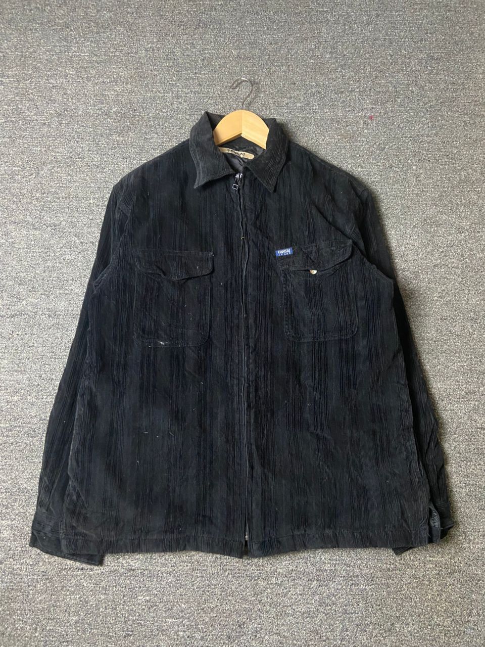 Kansai Yamamoto Kansai Jeans Corduroy Zipper Jacket (177) Size US M / EU 48-50 / 2 - 1 Thumbnail