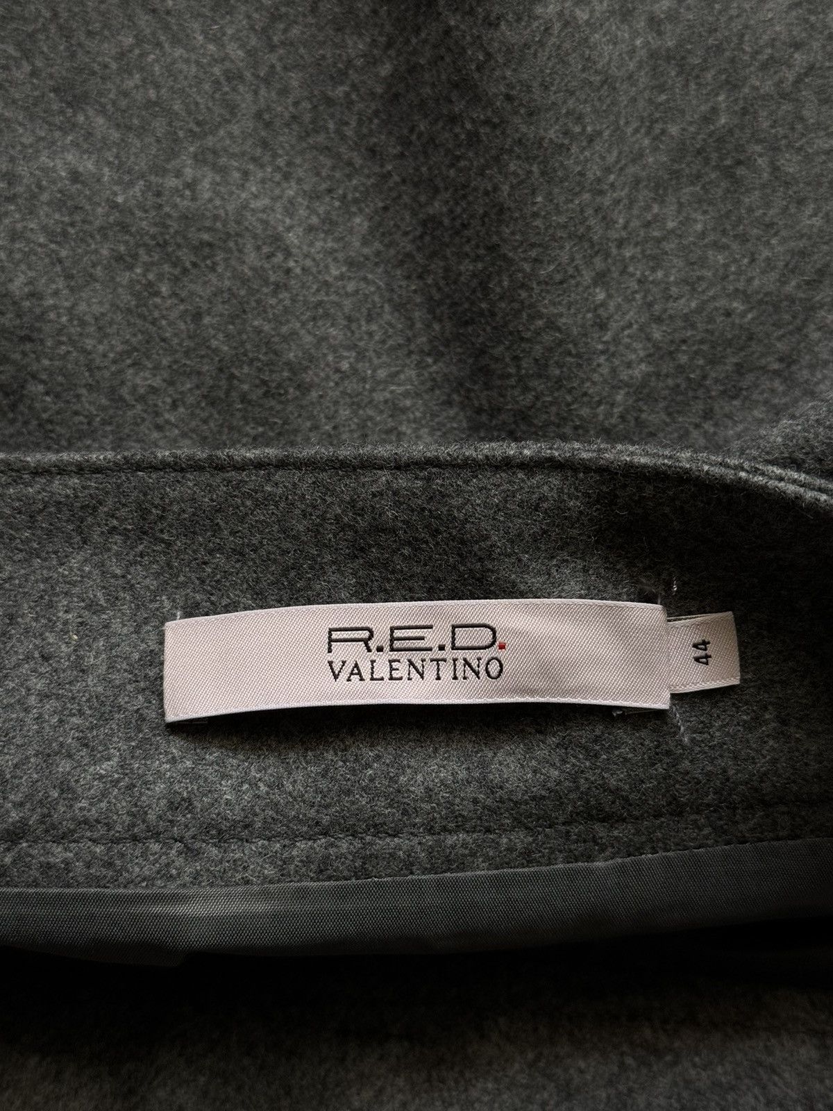 RED Valentino Red Valentino wool cashmere blend luxury midi skirt Size 30" / US 8 / IT 44 - 6 Thumbnail