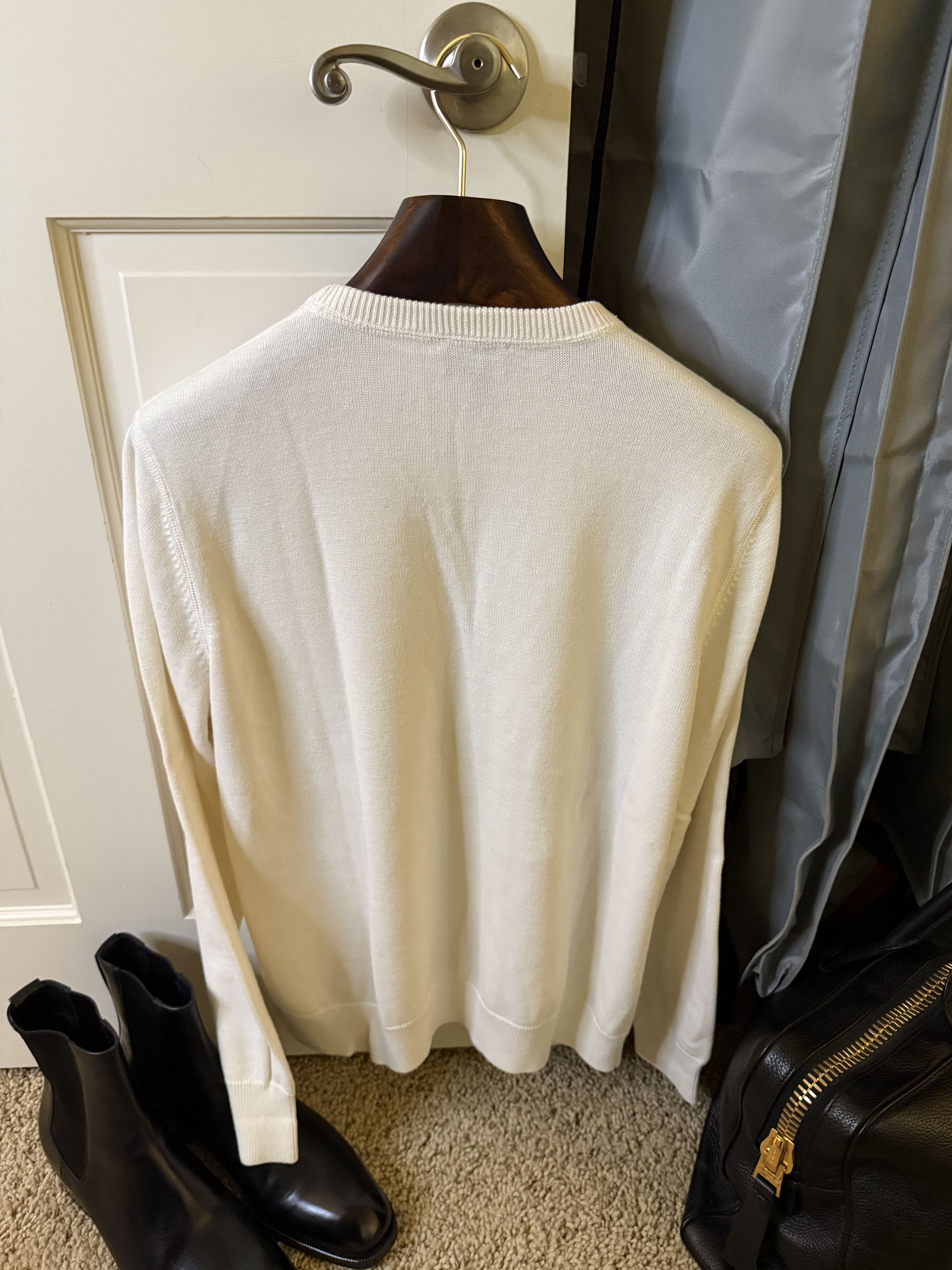Todd Snyder Best Dressed Rare $250 w/tax Elevated Cotton Cashmere Knit Size US L / EU 52-54 / 3 - 9 Thumbnail